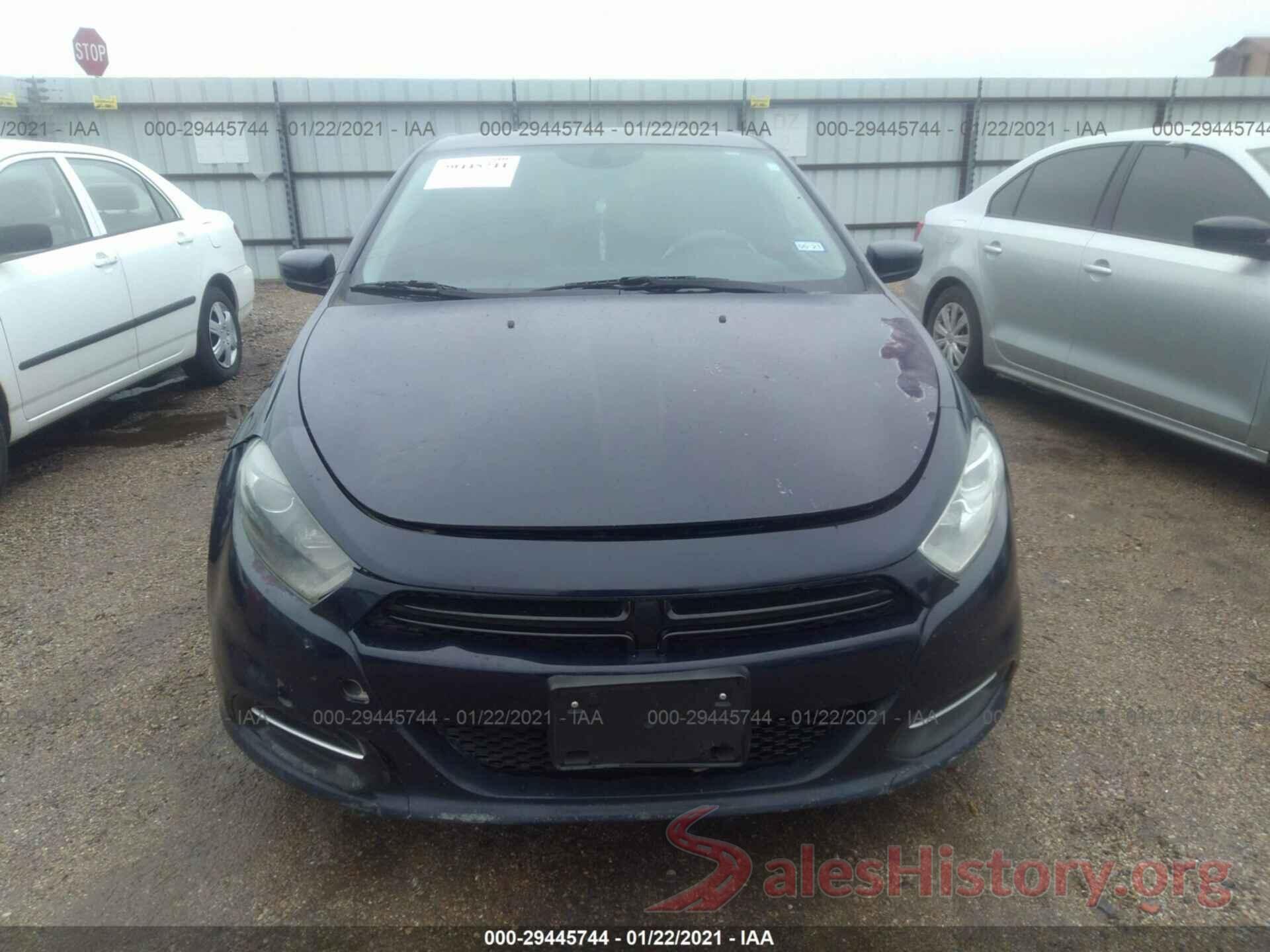 1C3CDFBA6GD605092 2016 DODGE DART