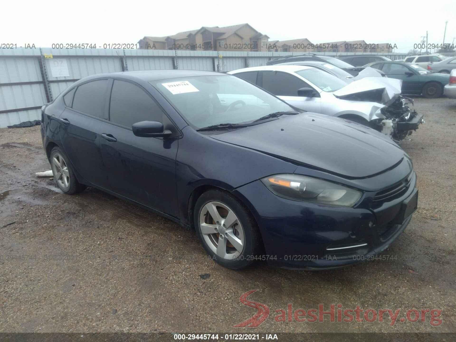 1C3CDFBA6GD605092 2016 DODGE DART