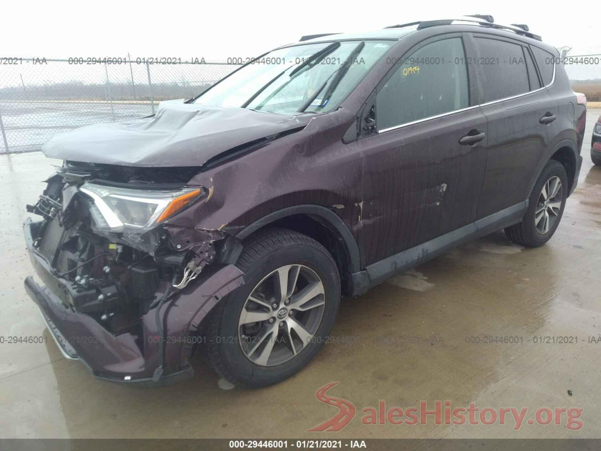 2T3WFREV2GW274954 2016 TOYOTA RAV4