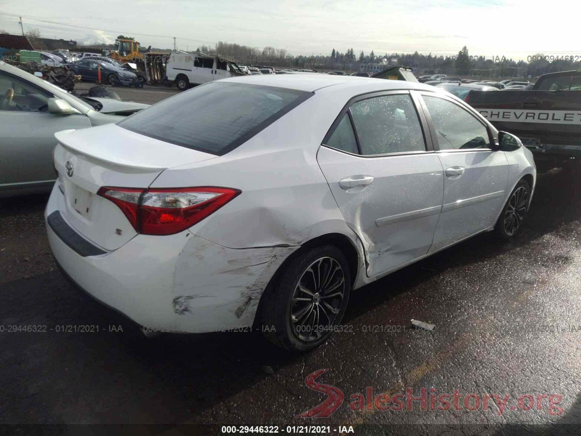 2T1BURHE6GC580999 2016 TOYOTA COROLLA