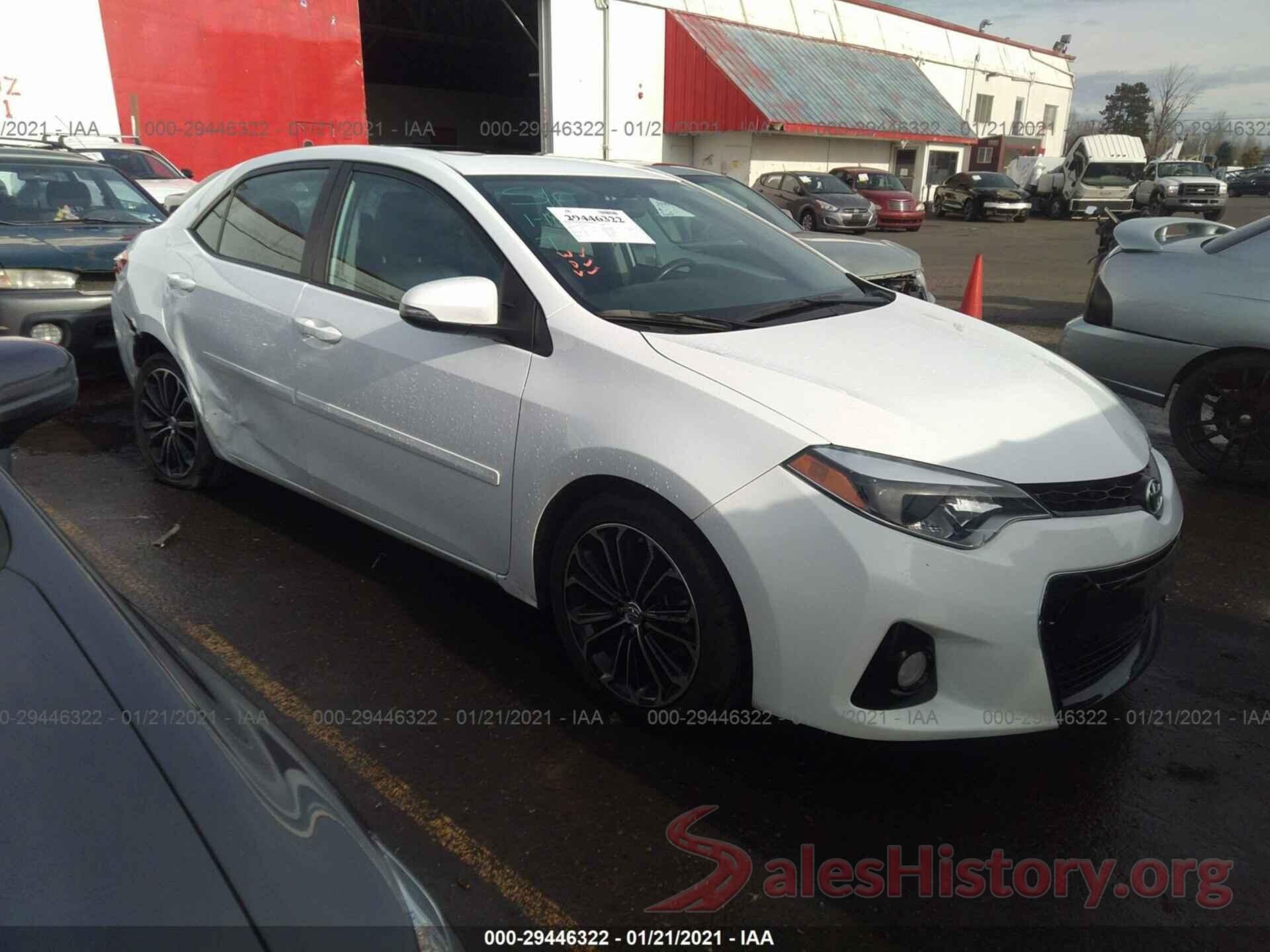 2T1BURHE6GC580999 2016 TOYOTA COROLLA