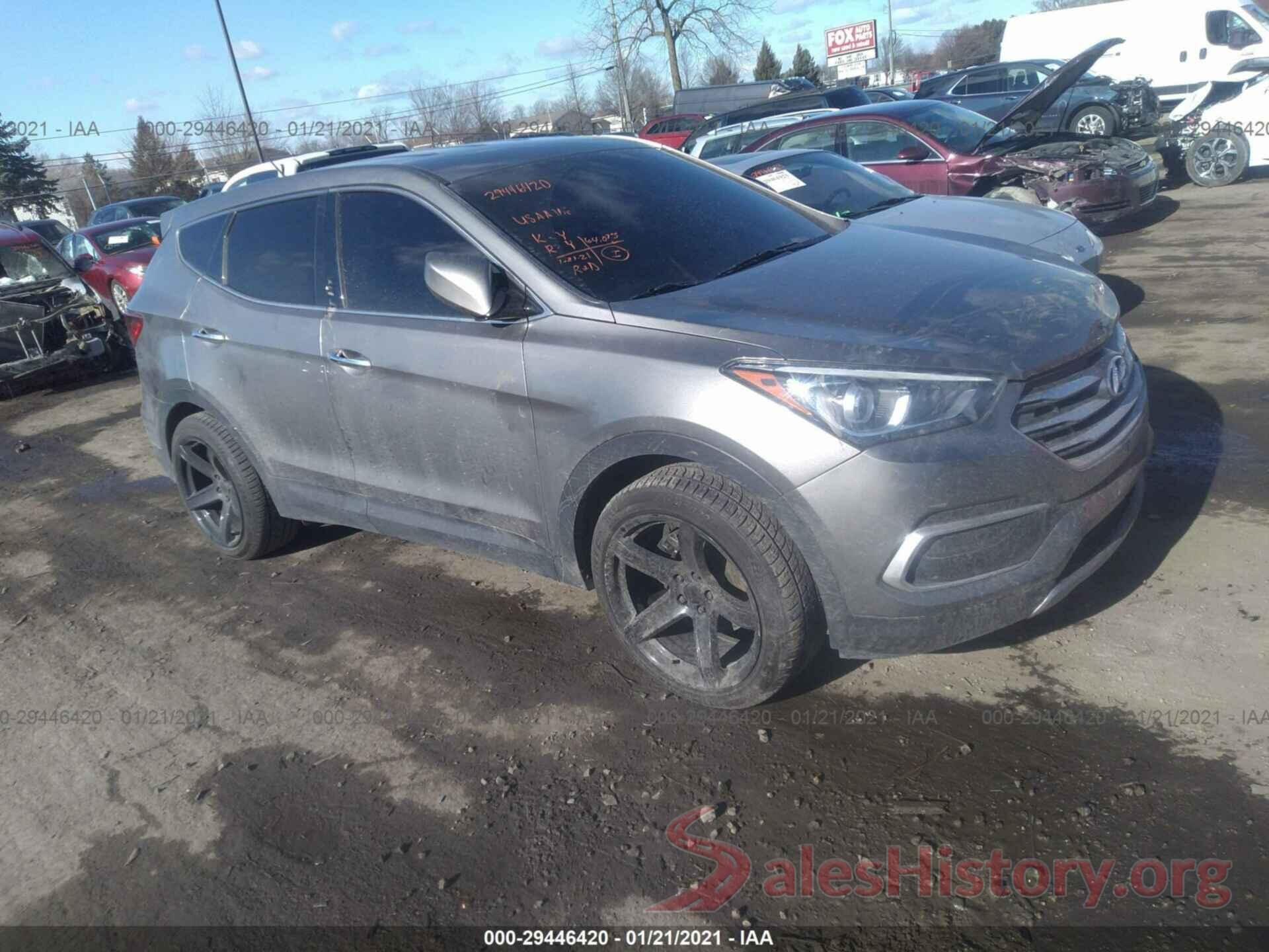 5XYZT3LB0JG572811 2018 HYUNDAI SANTA FE SPORT