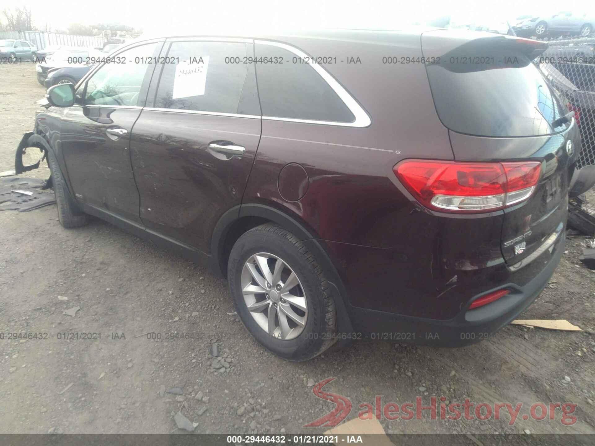 5XYPGDA34GG082314 2016 KIA SORENTO