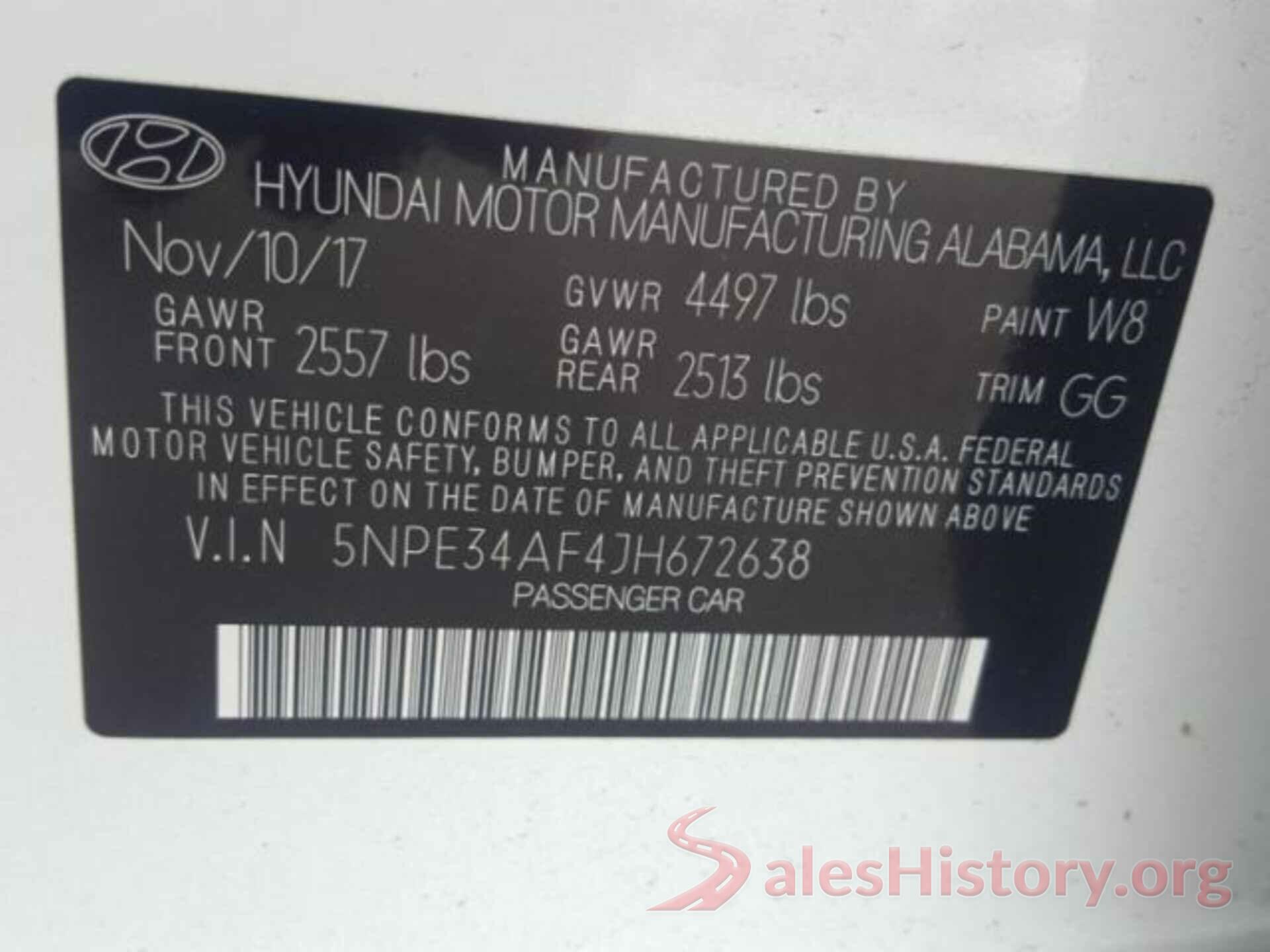 5NPE34AF4JH672638 2018 HYUNDAI SONATA