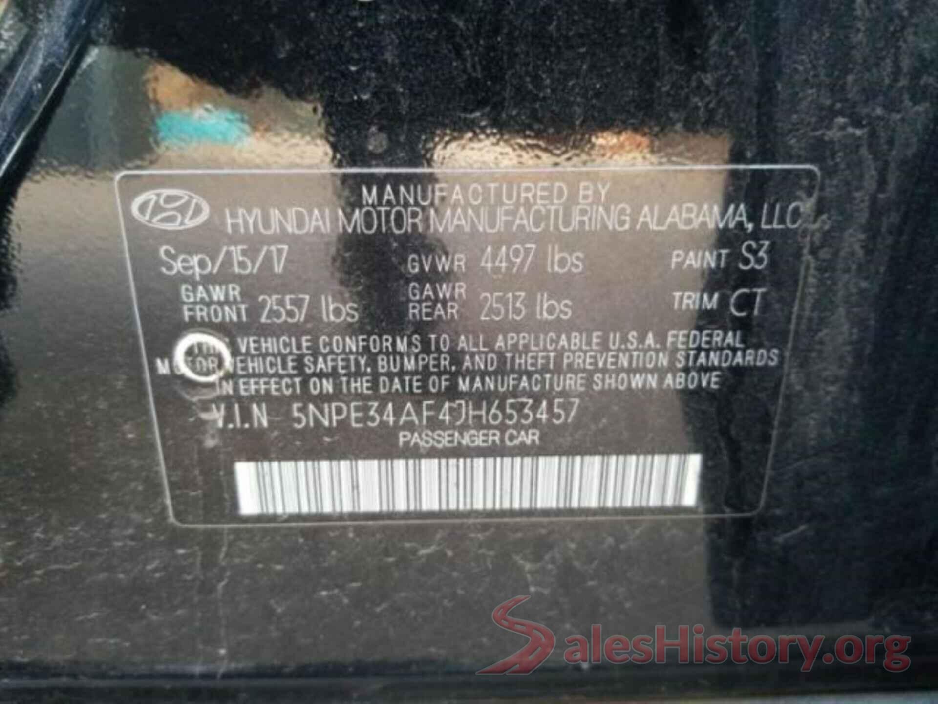 5NPE34AF4JH653457 2018 HYUNDAI SONATA