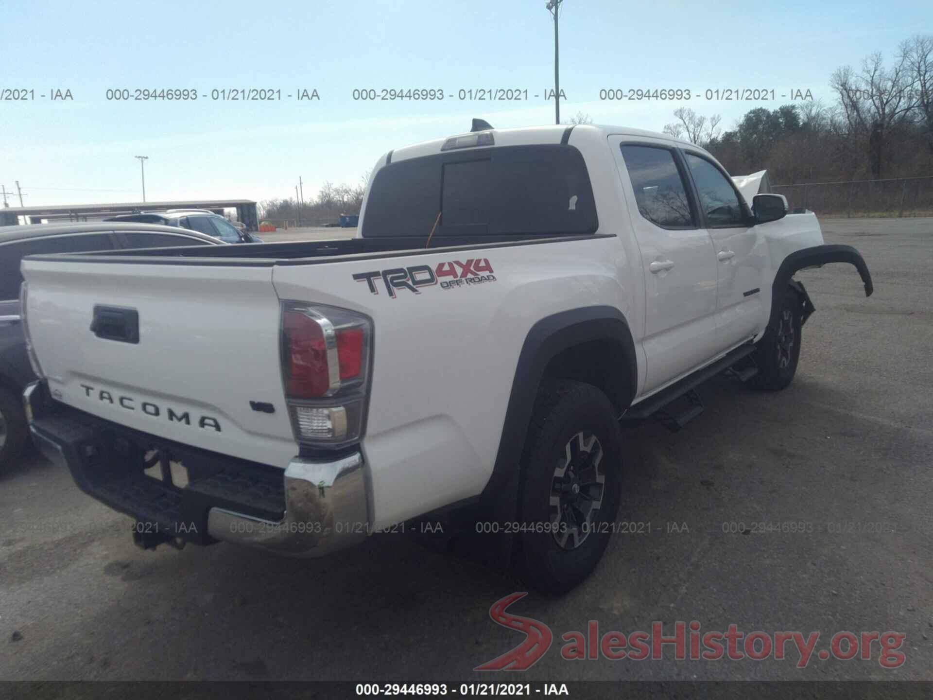 5TFCZ5AN4MX245584 2021 TOYOTA TACOMA 4WD