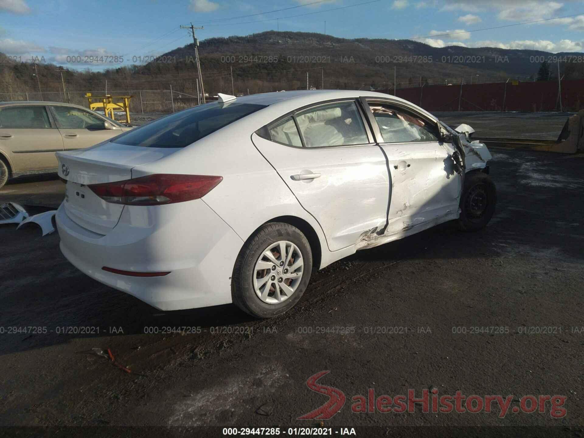 5NPD74LF8HH102598 2017 HYUNDAI ELANTRA