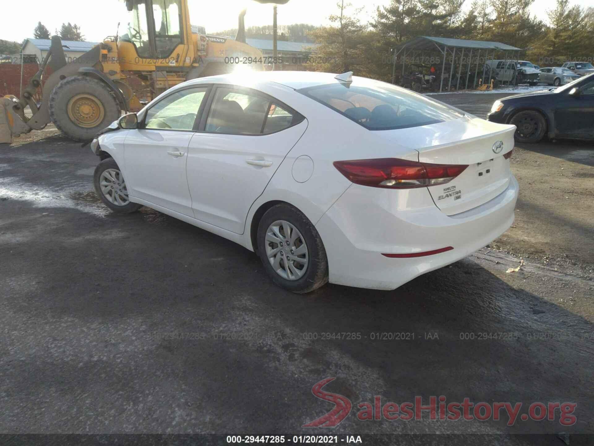 5NPD74LF8HH102598 2017 HYUNDAI ELANTRA