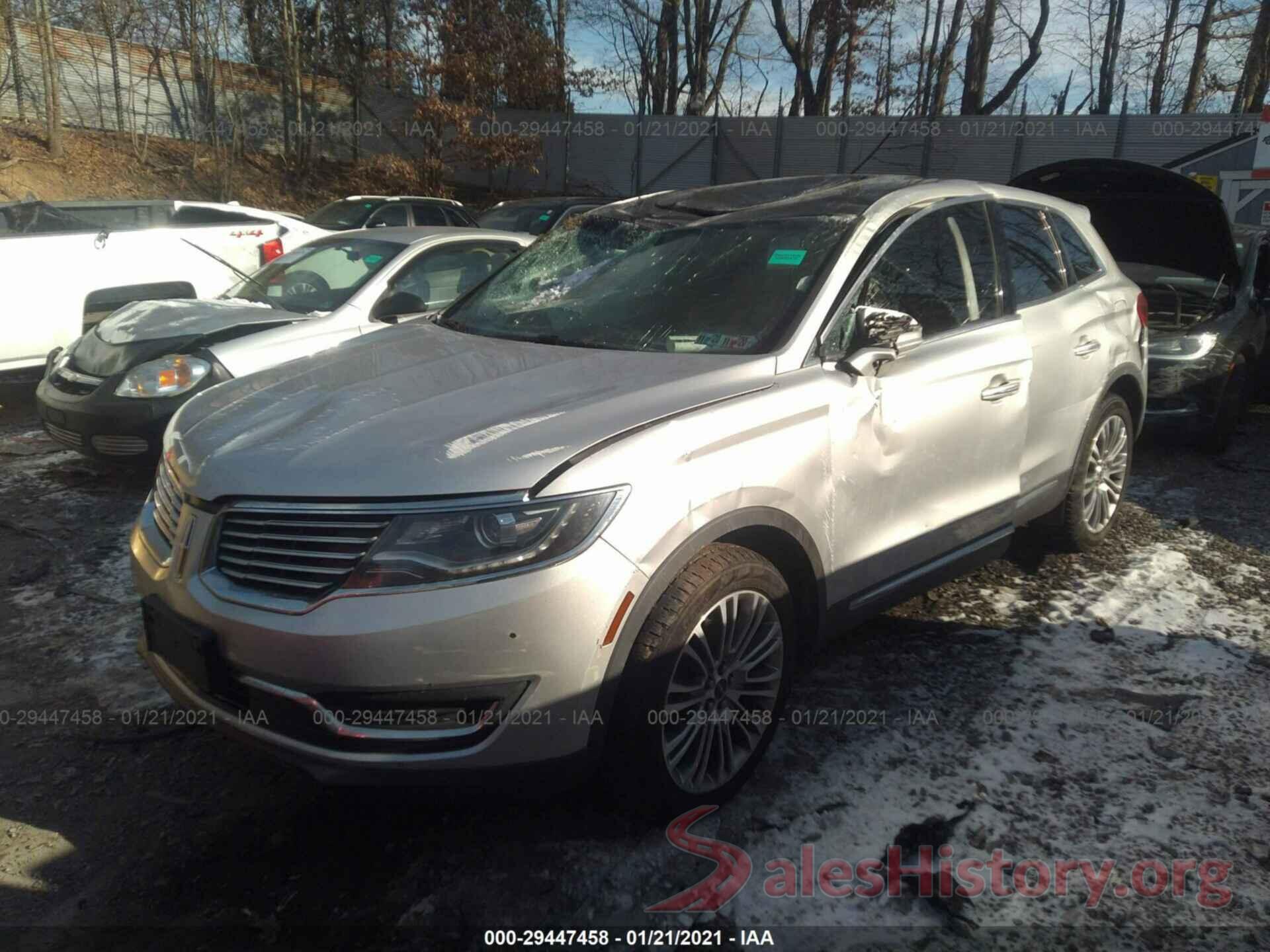 2LMPJ8LR5HBL15293 2017 LINCOLN MKX