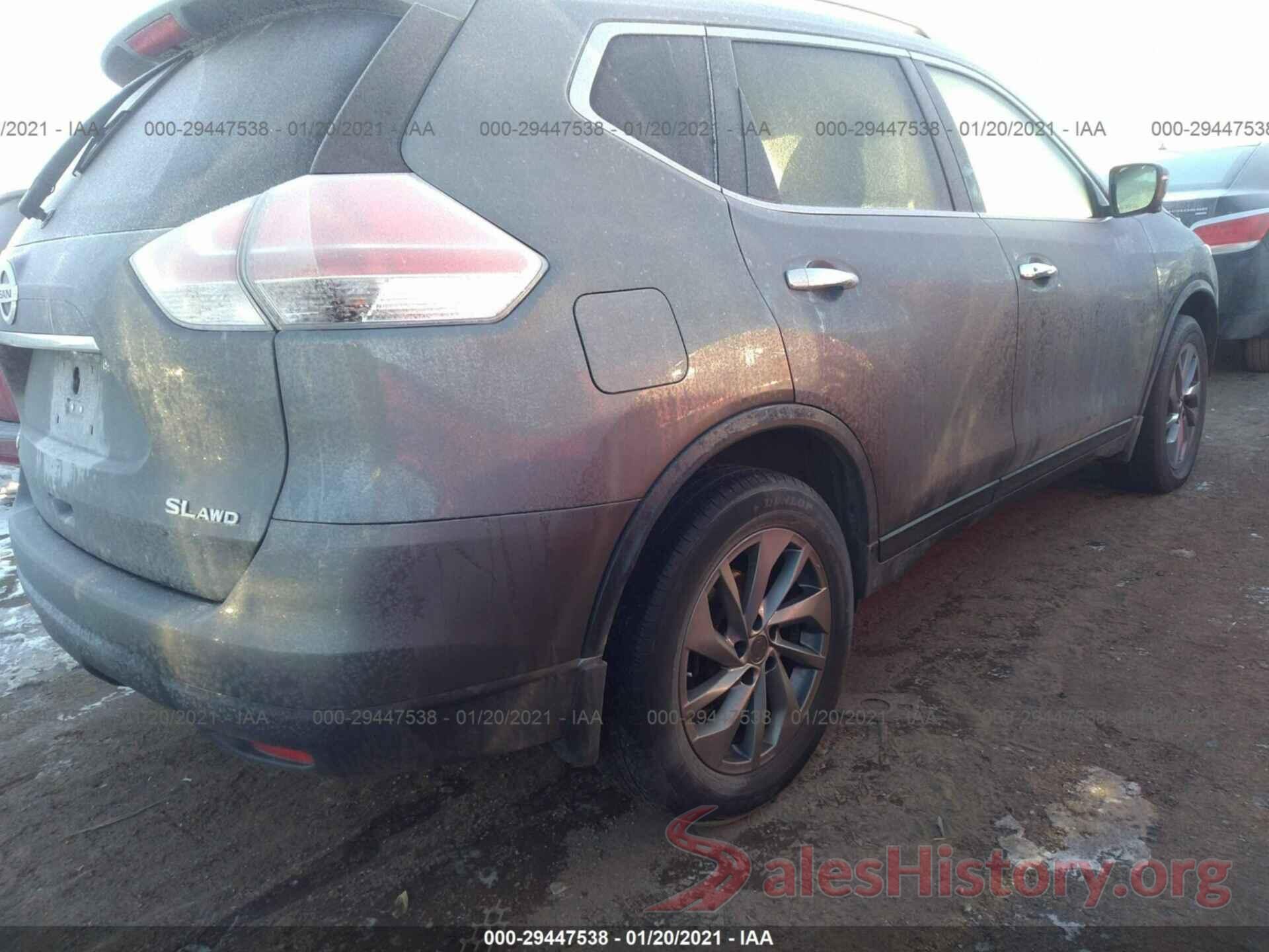 5N1AT2MVXGC749146 2016 NISSAN ROGUE