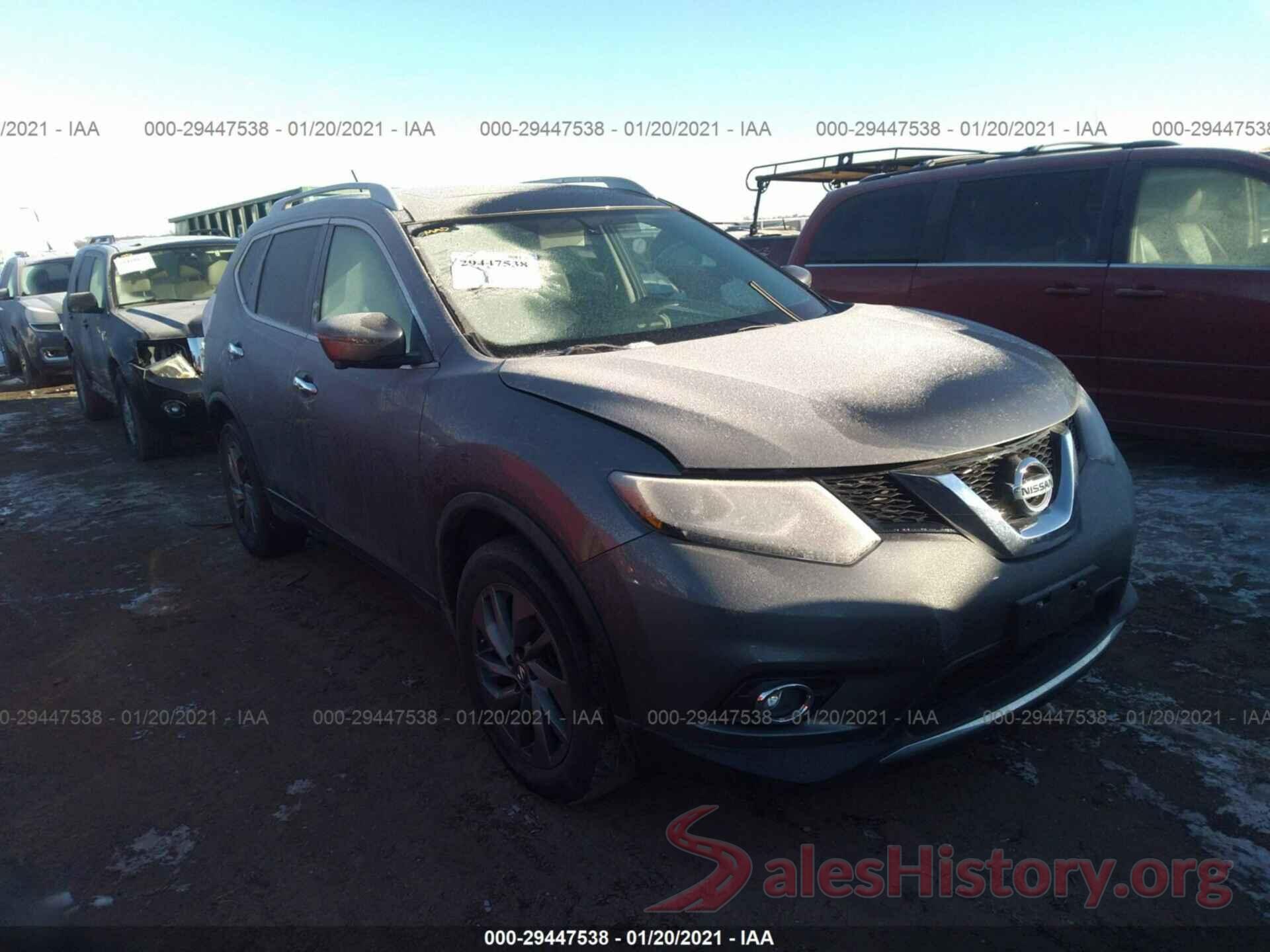 5N1AT2MVXGC749146 2016 NISSAN ROGUE