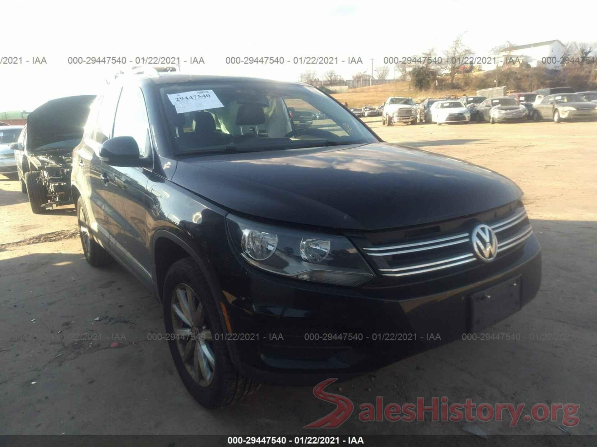 WVGRV7AX4HK003668 2017 VOLKSWAGEN TIGUAN