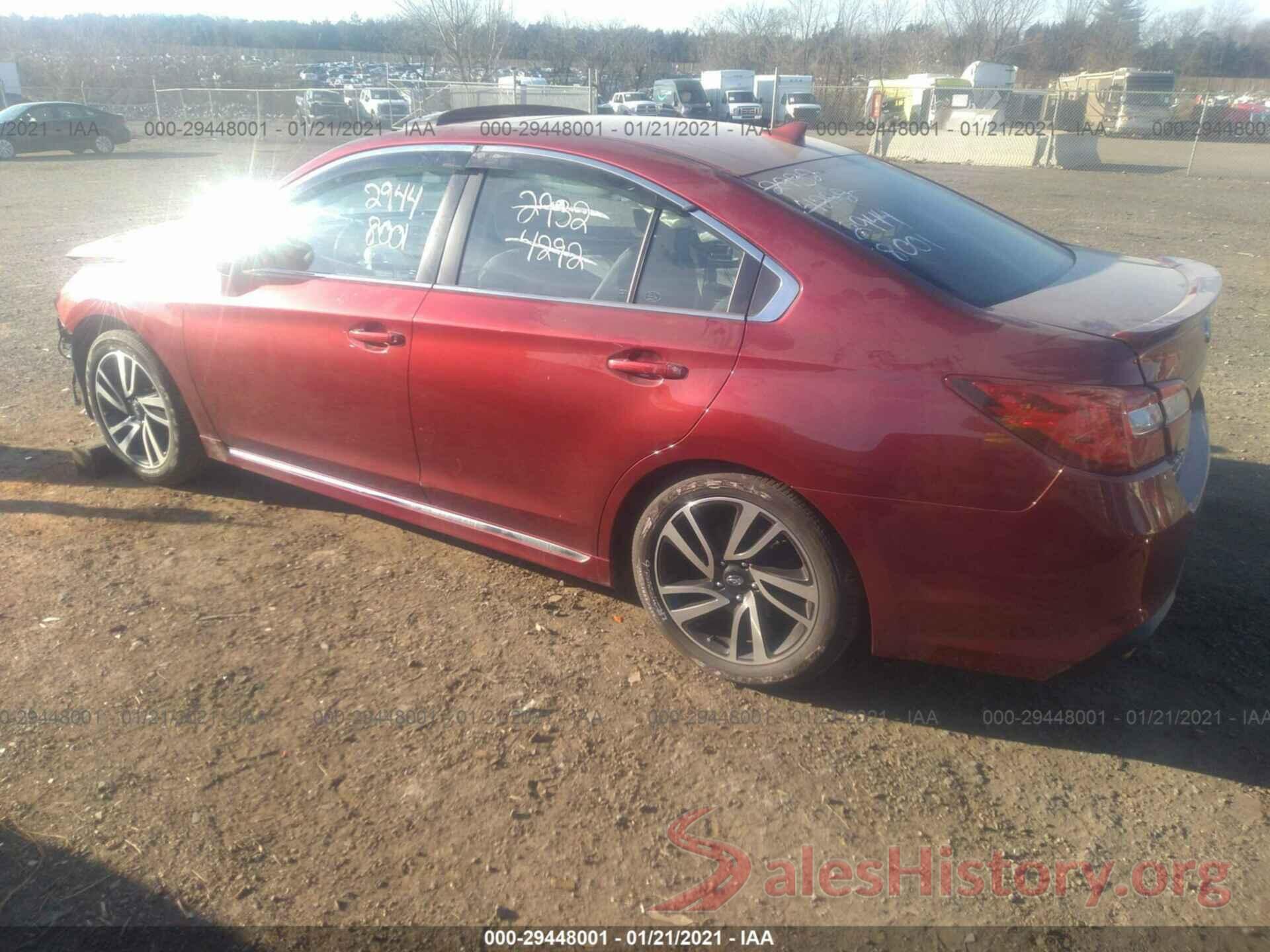 4S3BNAS6XK3021585 2019 SUBARU LEGACY