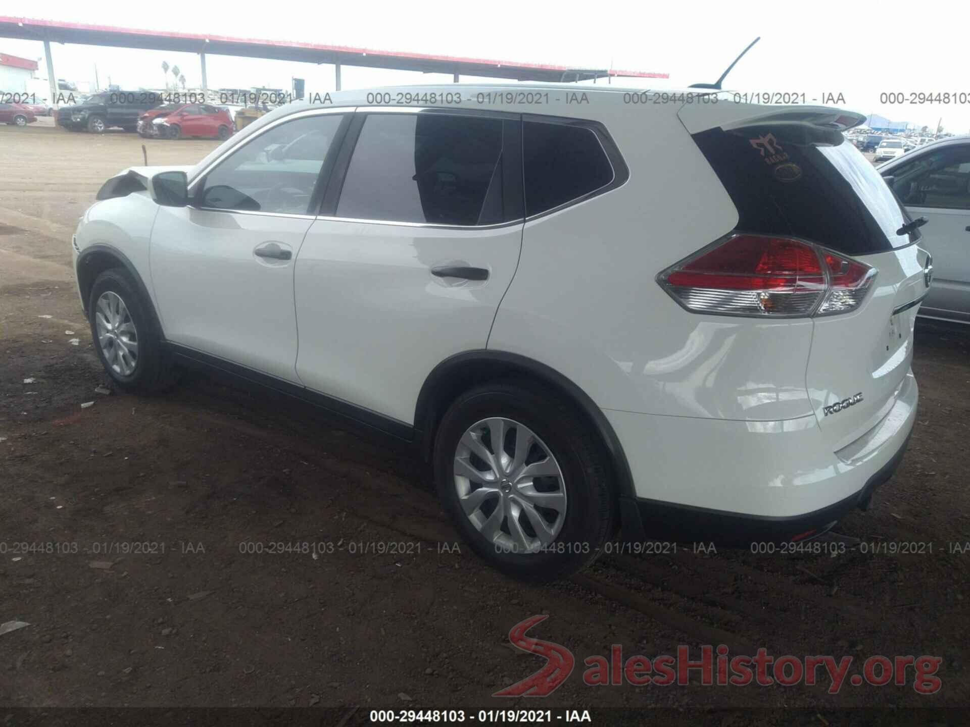 KNMAT2MT4GP623165 2016 NISSAN ROGUE