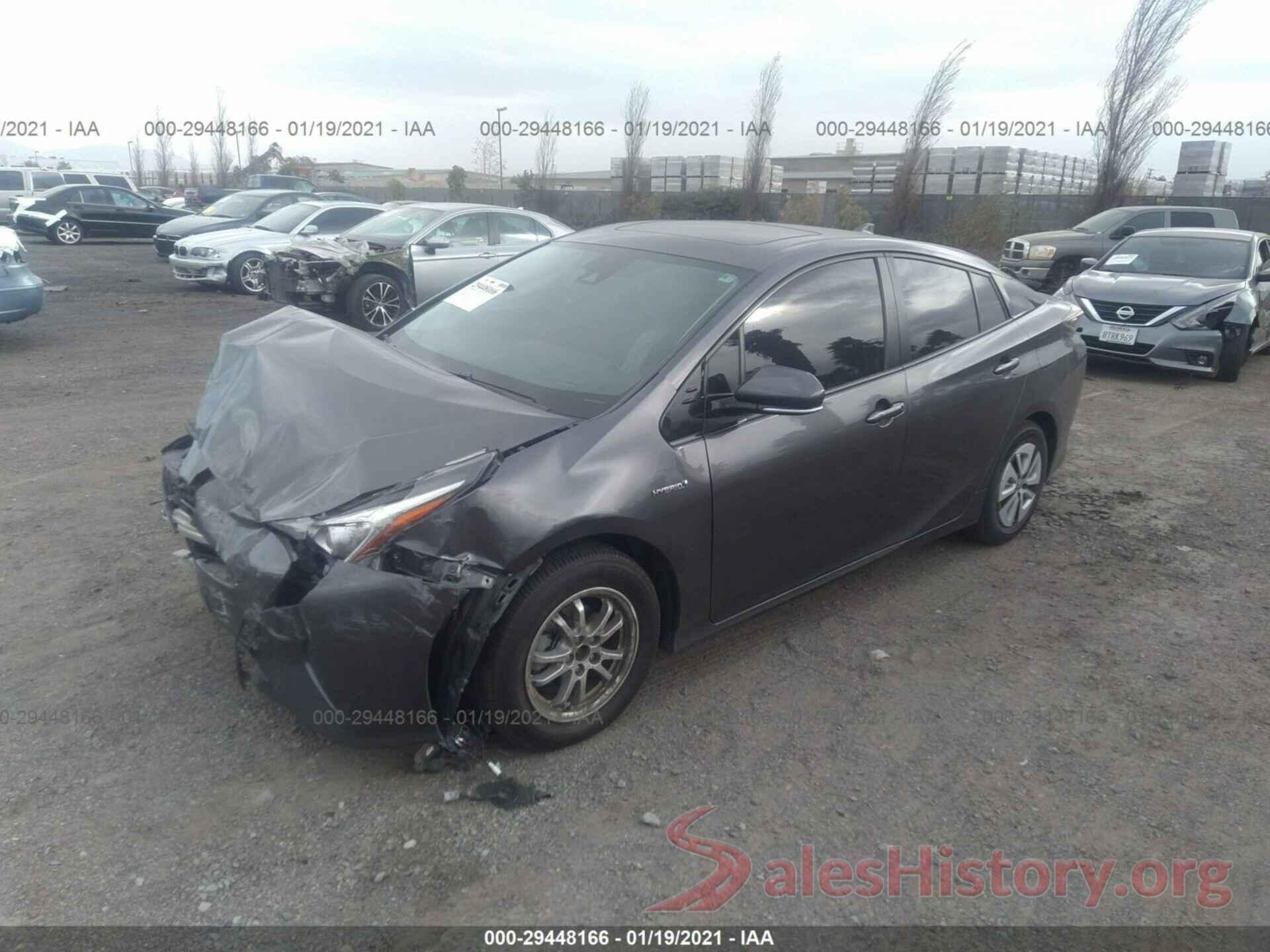 JTDKARFU4G3018515 2016 TOYOTA PRIUS