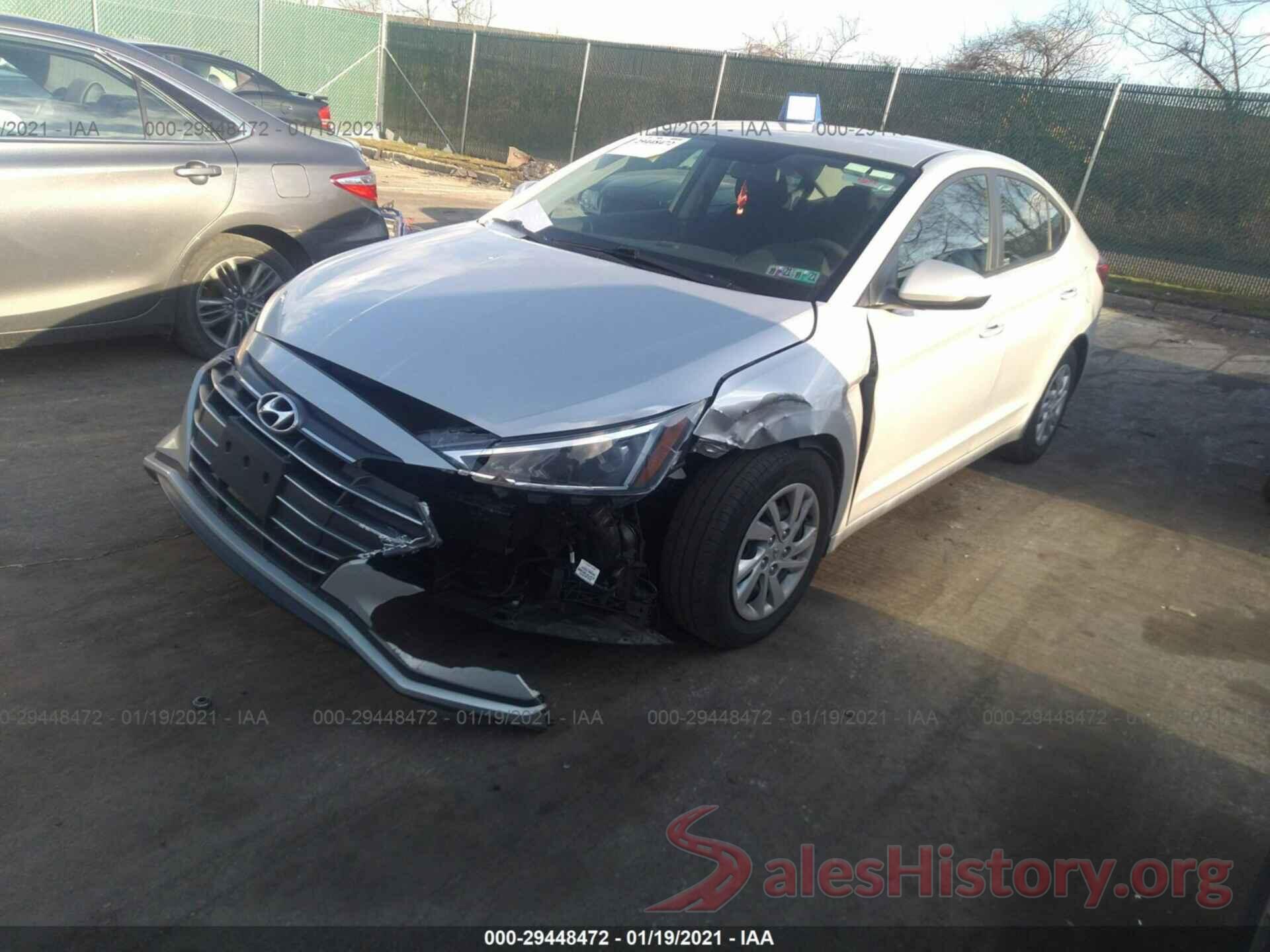 5NPD74LF1KH460343 2019 HYUNDAI ELANTRA