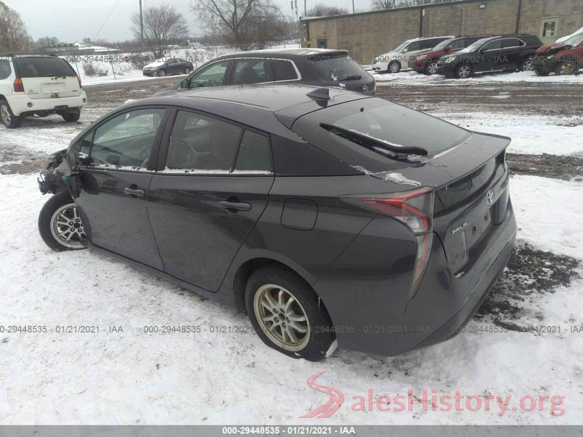 JTDKARFU1G3509270 2016 TOYOTA PRIUS