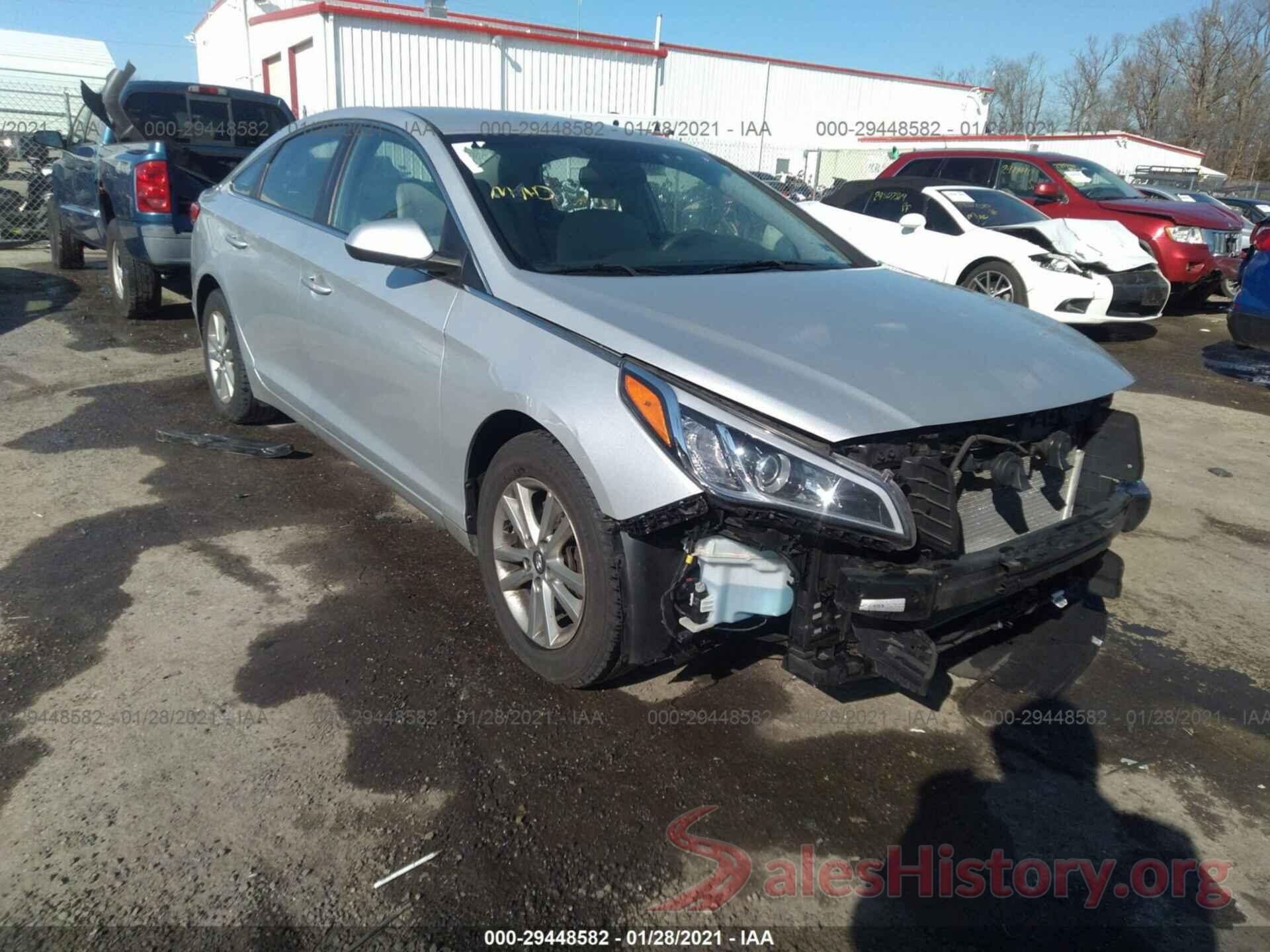 5NPE24AF7HH520091 2017 HYUNDAI SONATA