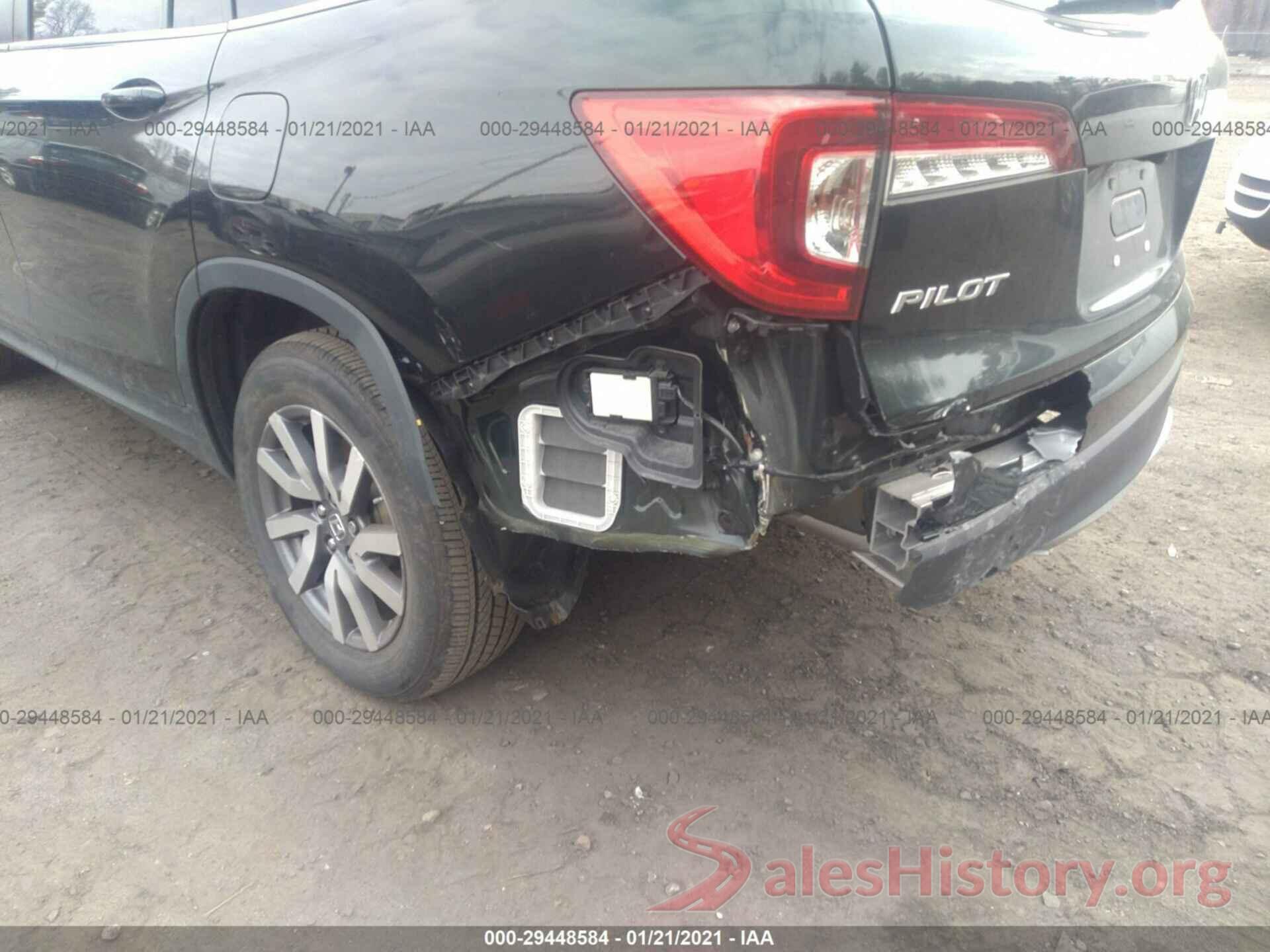 5FNYF6H53KB022714 2019 HONDA PILOT