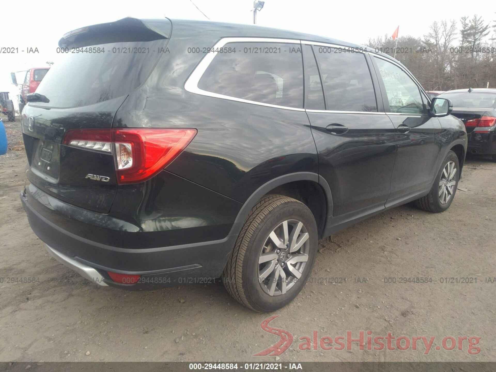 5FNYF6H53KB022714 2019 HONDA PILOT