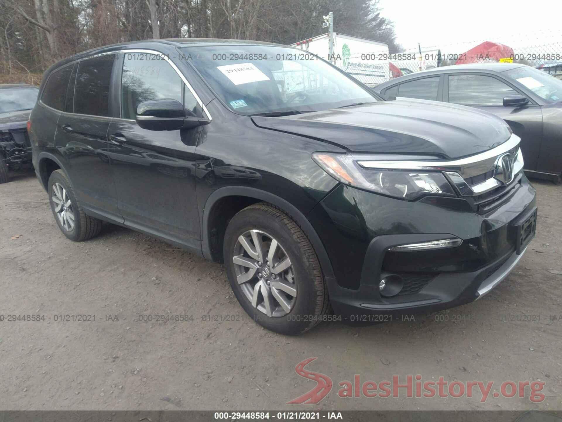 5FNYF6H53KB022714 2019 HONDA PILOT