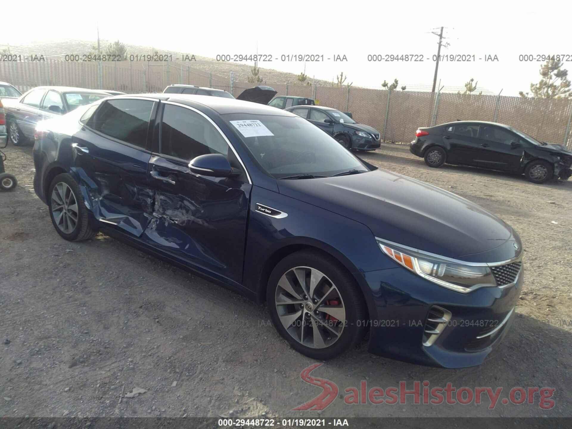 5XXGW4L27GG021342 2016 KIA OPTIMA