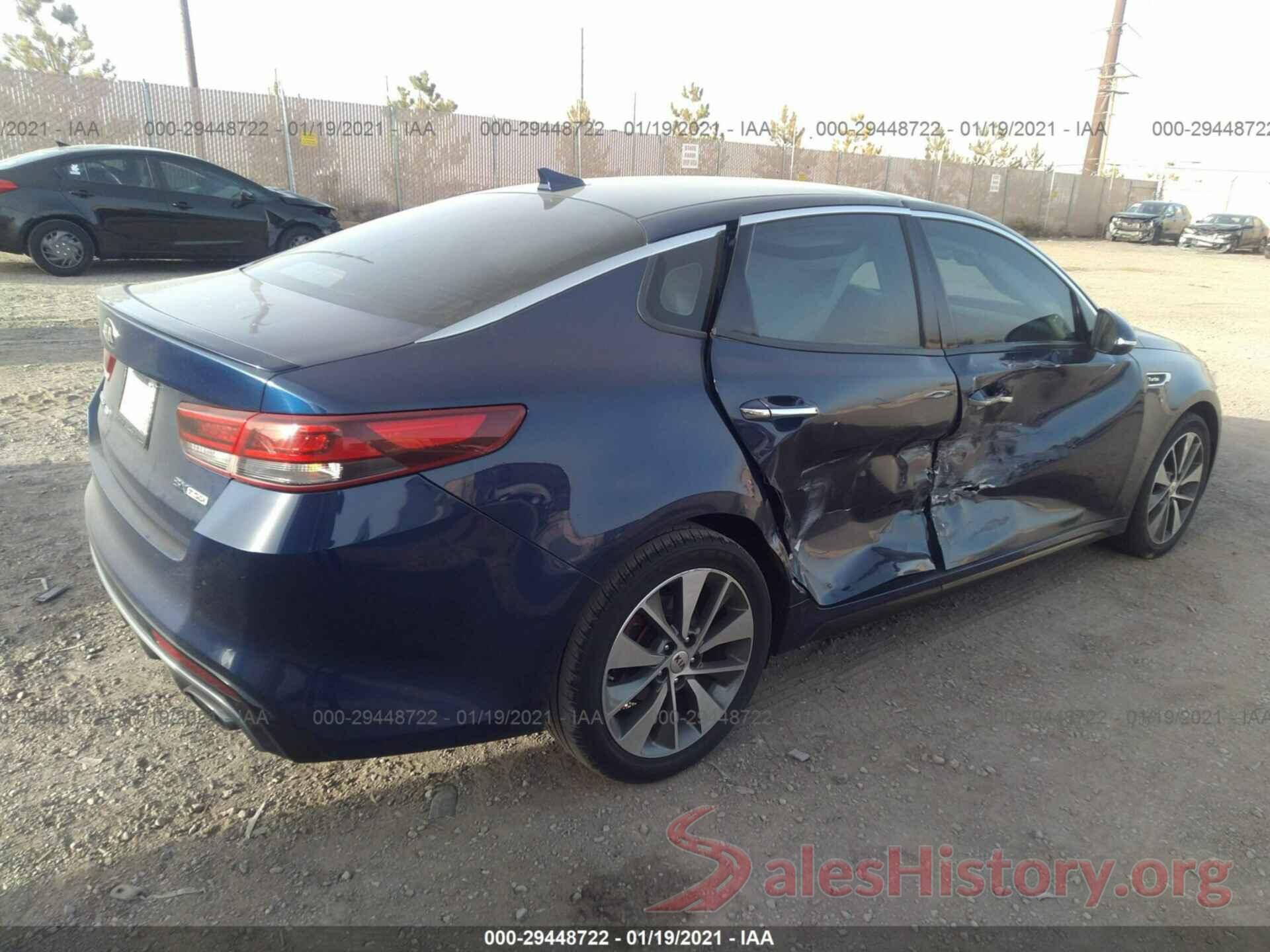 5XXGW4L27GG021342 2016 KIA OPTIMA