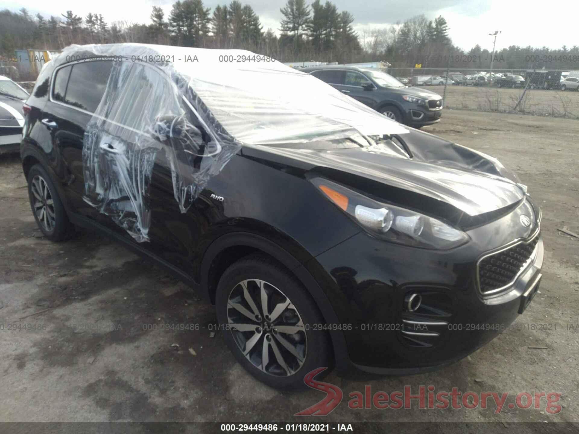 KNDPNCACXH7085474 2017 KIA SPORTAGE