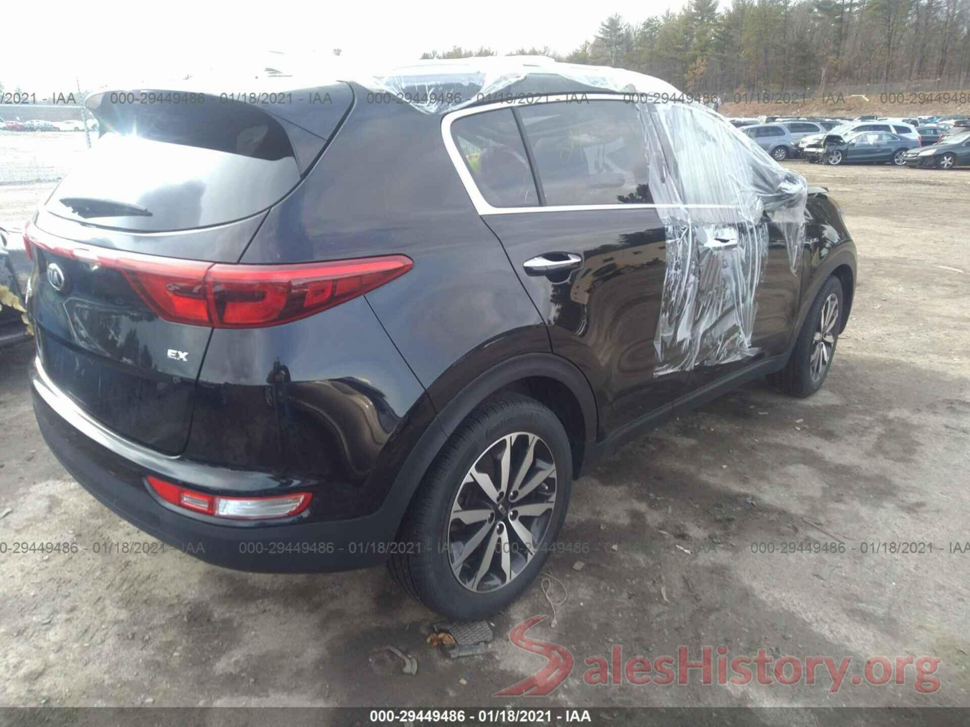 KNDPNCACXH7085474 2017 KIA SPORTAGE