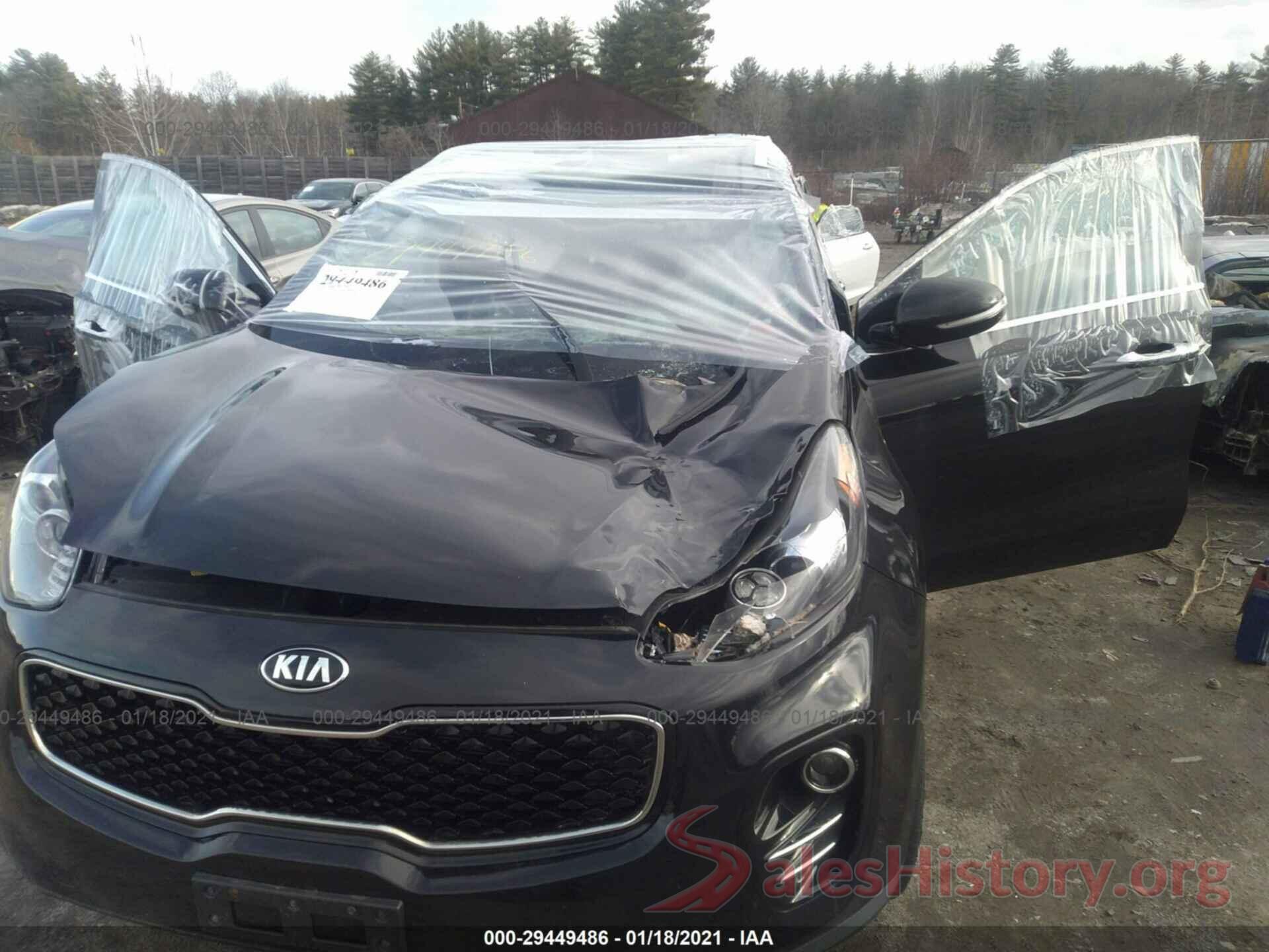 KNDPNCACXH7085474 2017 KIA SPORTAGE