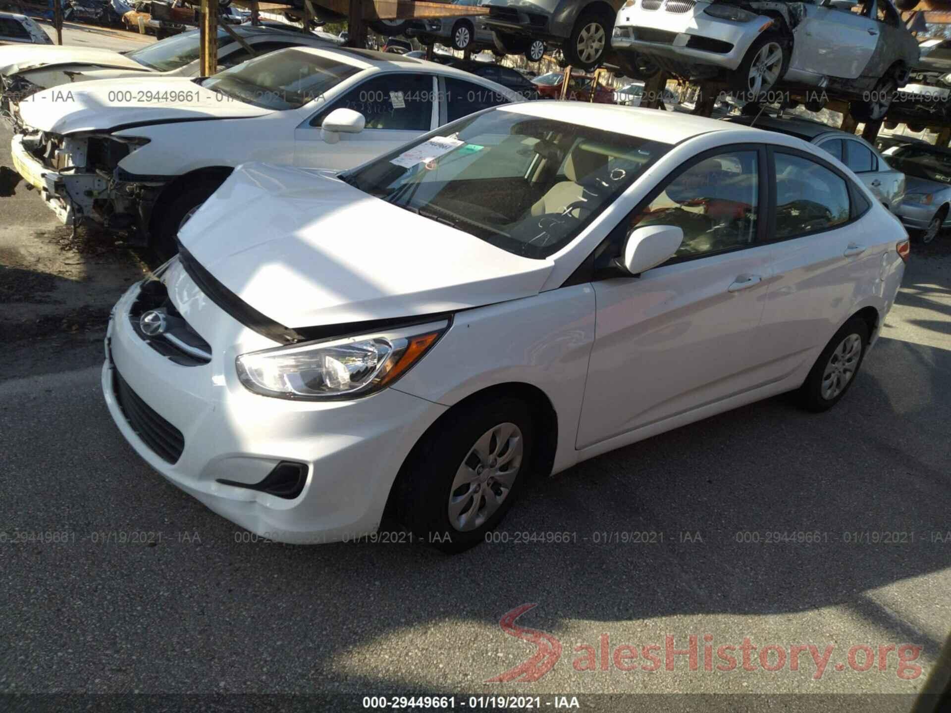 KMHCT4AE3HU271110 2017 HYUNDAI ACCENT