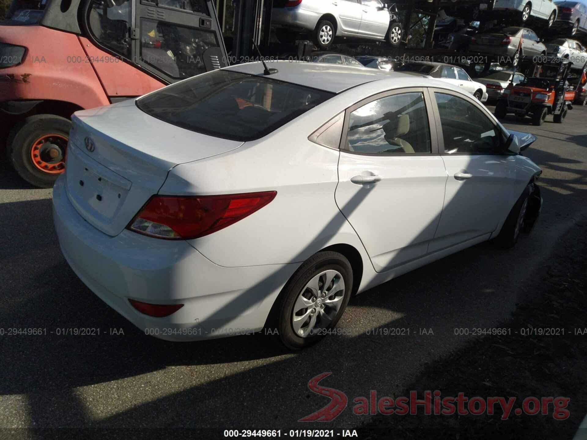 KMHCT4AE3HU271110 2017 HYUNDAI ACCENT