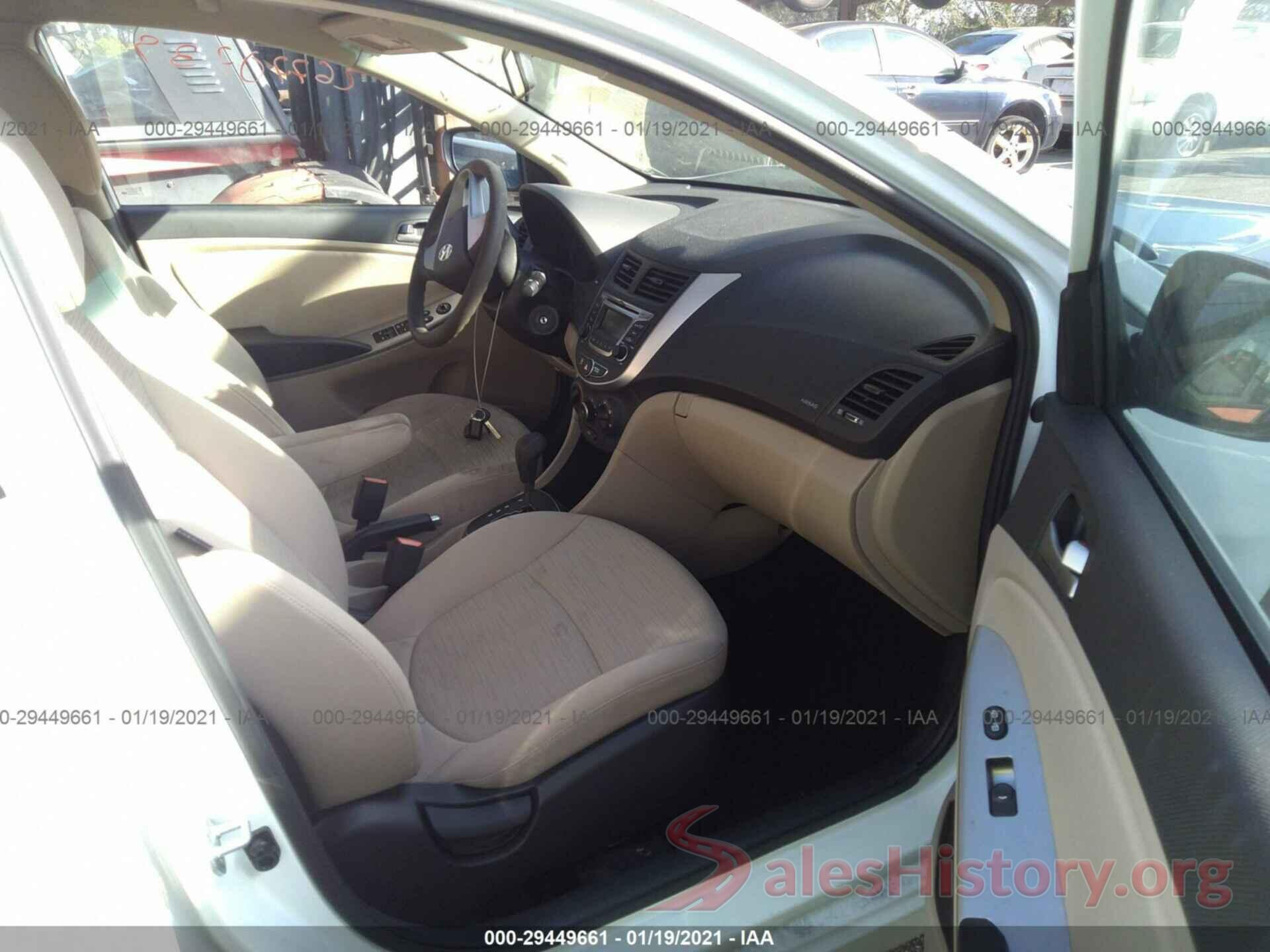 KMHCT4AE3HU271110 2017 HYUNDAI ACCENT