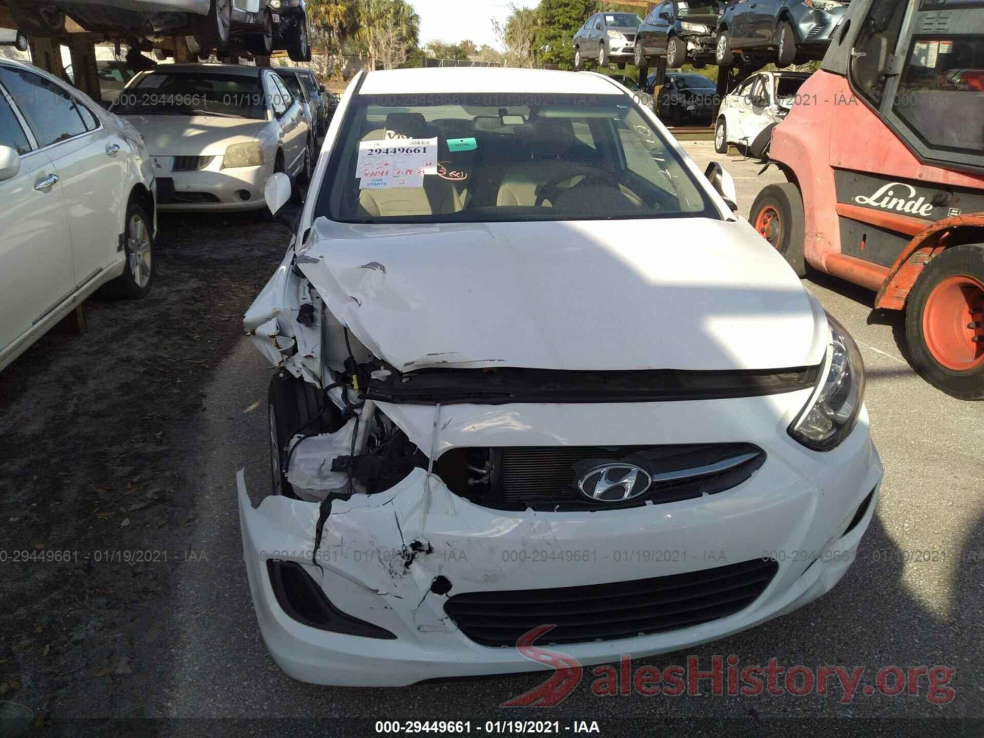 KMHCT4AE3HU271110 2017 HYUNDAI ACCENT