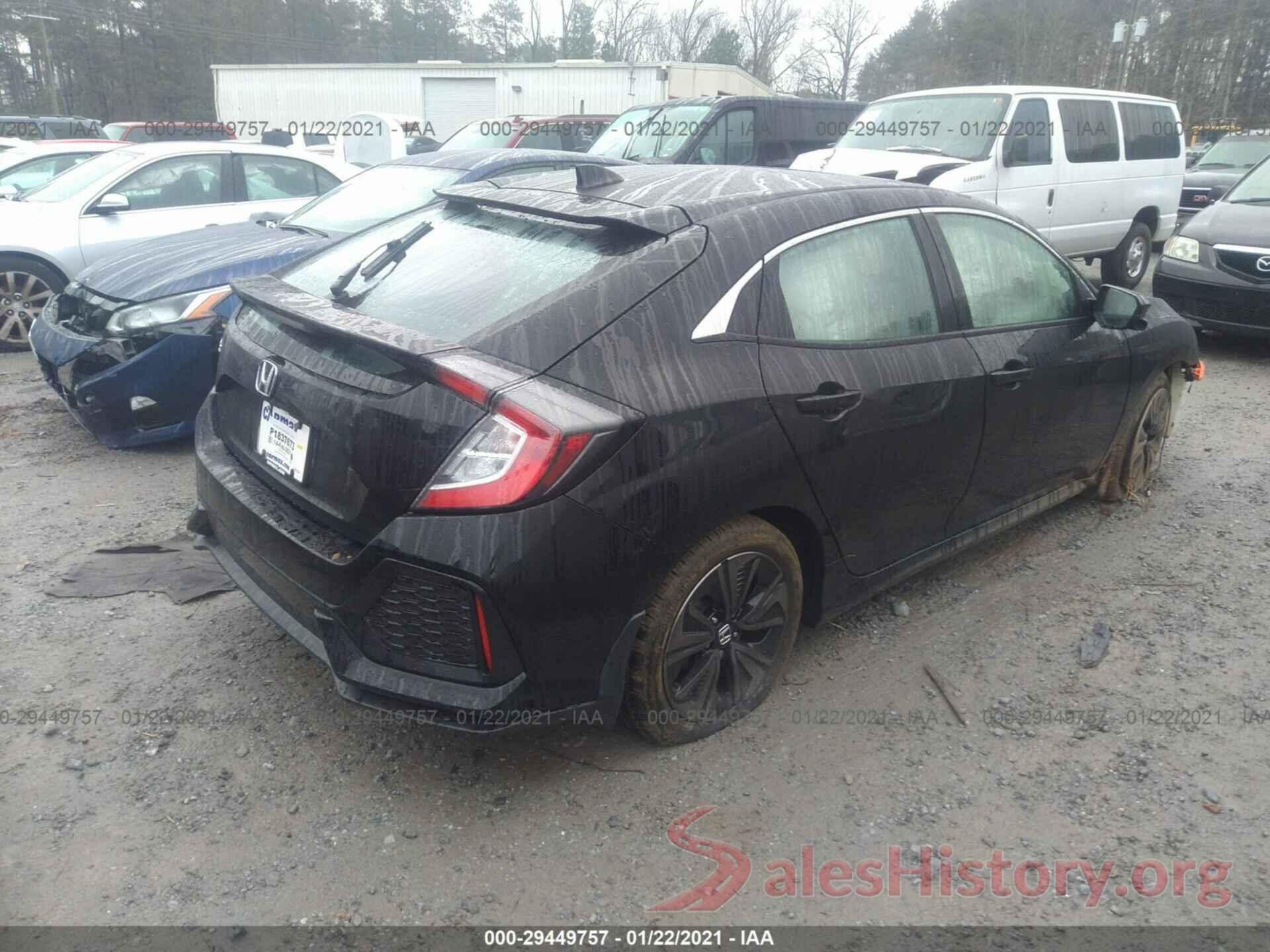 SHHFK7H5XJU408374 2018 HONDA CIVIC HATCHBACK