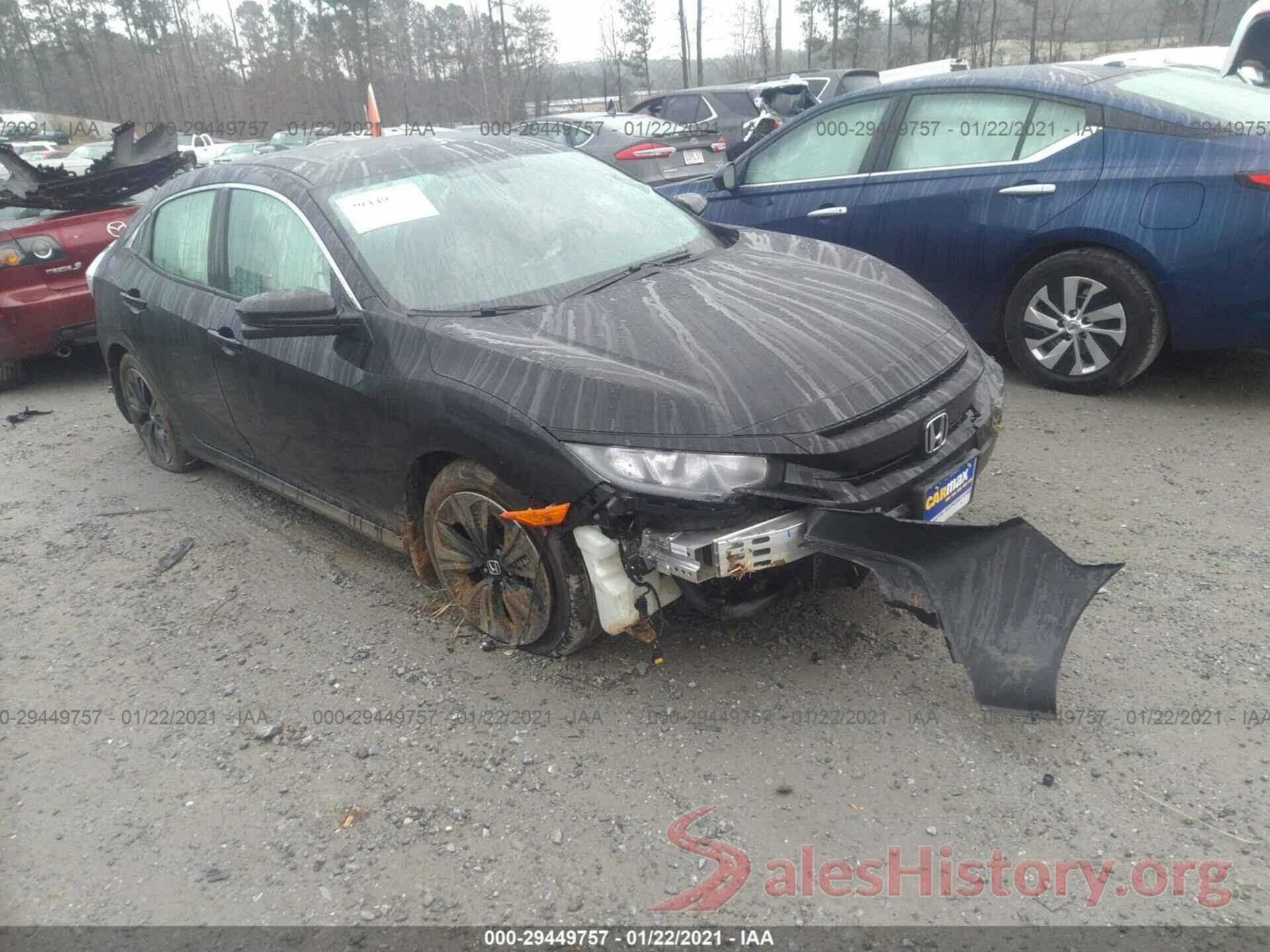 SHHFK7H5XJU408374 2018 HONDA CIVIC HATCHBACK