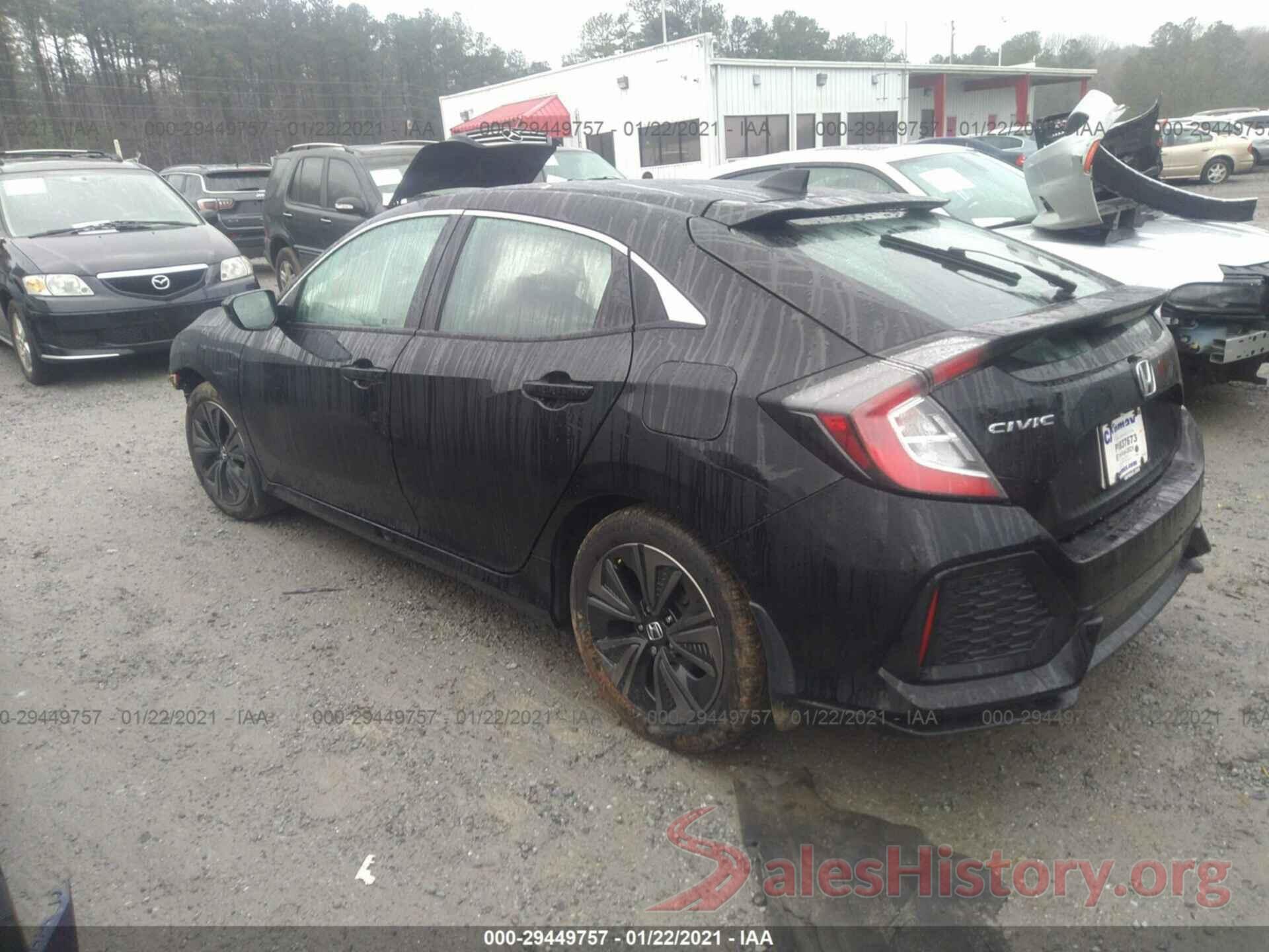 SHHFK7H5XJU408374 2018 HONDA CIVIC HATCHBACK