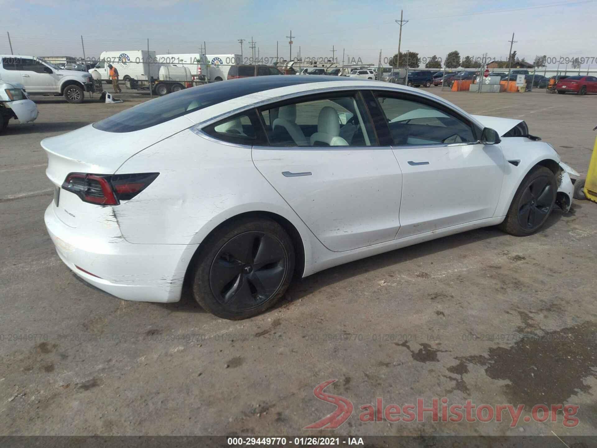 5YJ3E1EB9LF801675 2020 TESLA MODEL 3