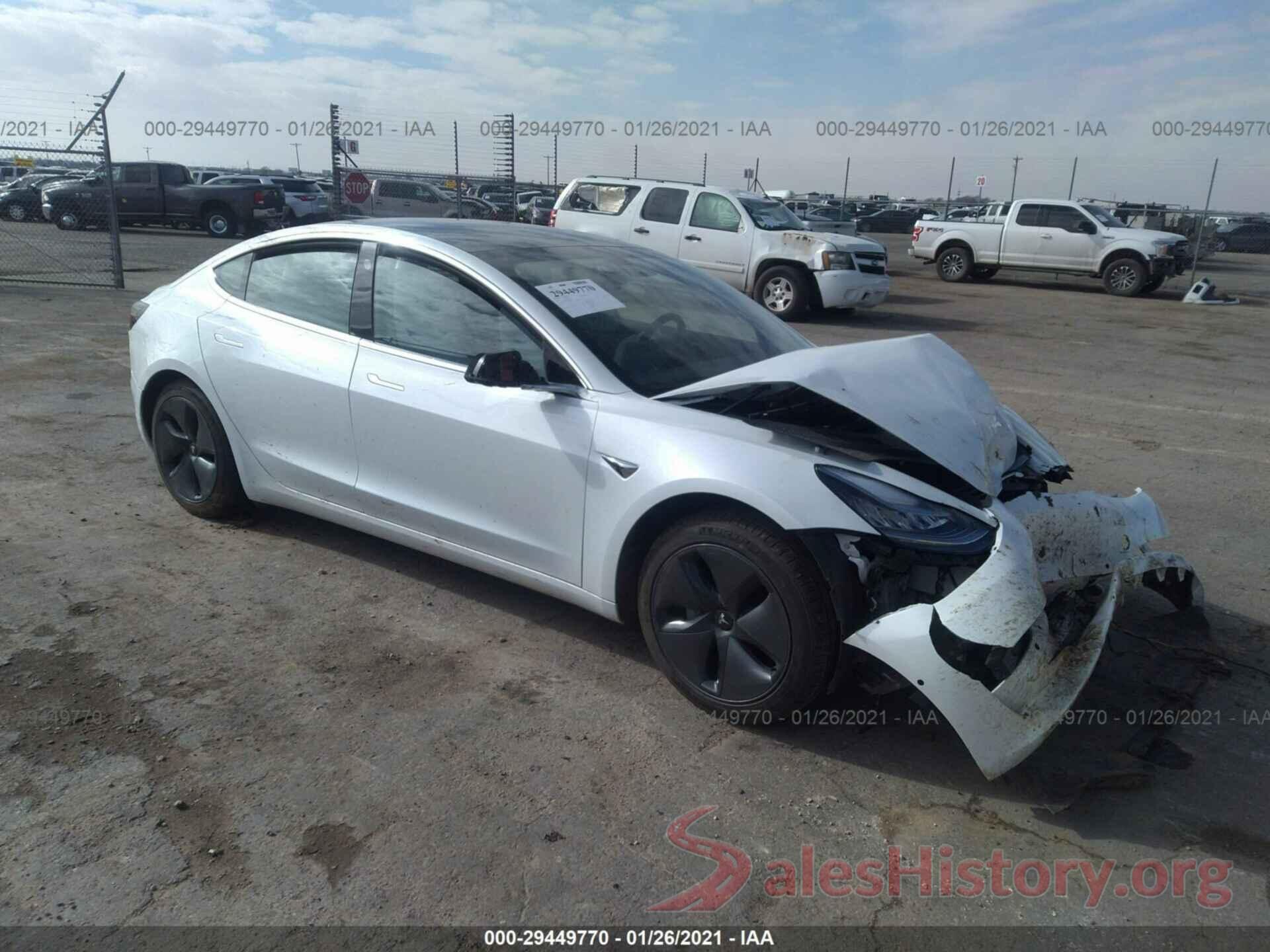 5YJ3E1EB9LF801675 2020 TESLA MODEL 3