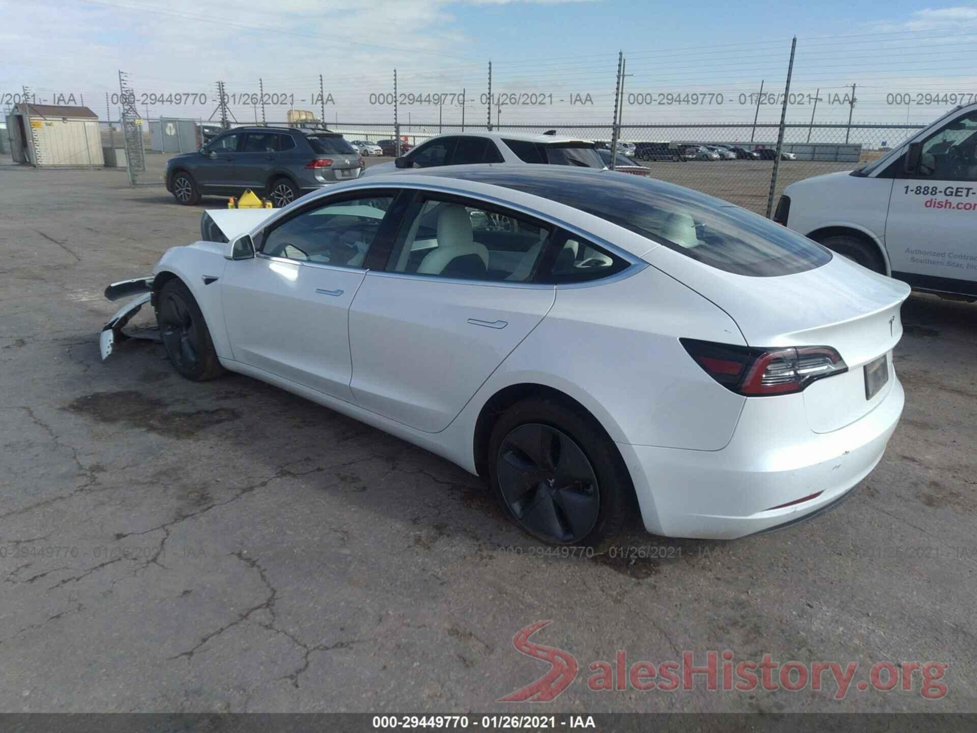 5YJ3E1EB9LF801675 2020 TESLA MODEL 3