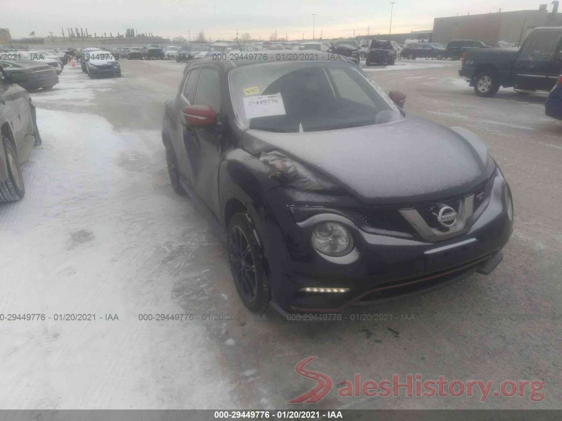 JN8DF5MVXGT350123 2016 NISSAN JUKE