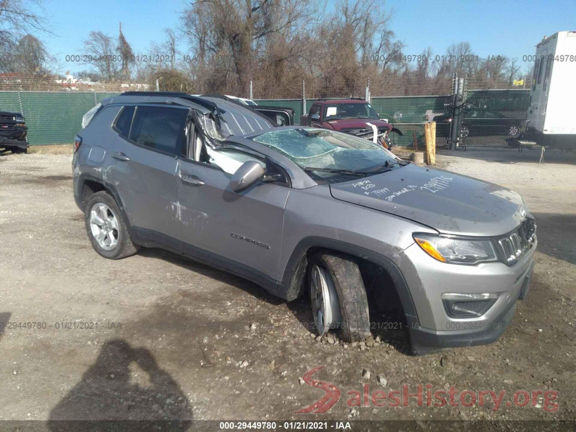 3C4NJCBB4KT855681 2019 JEEP COMPASS