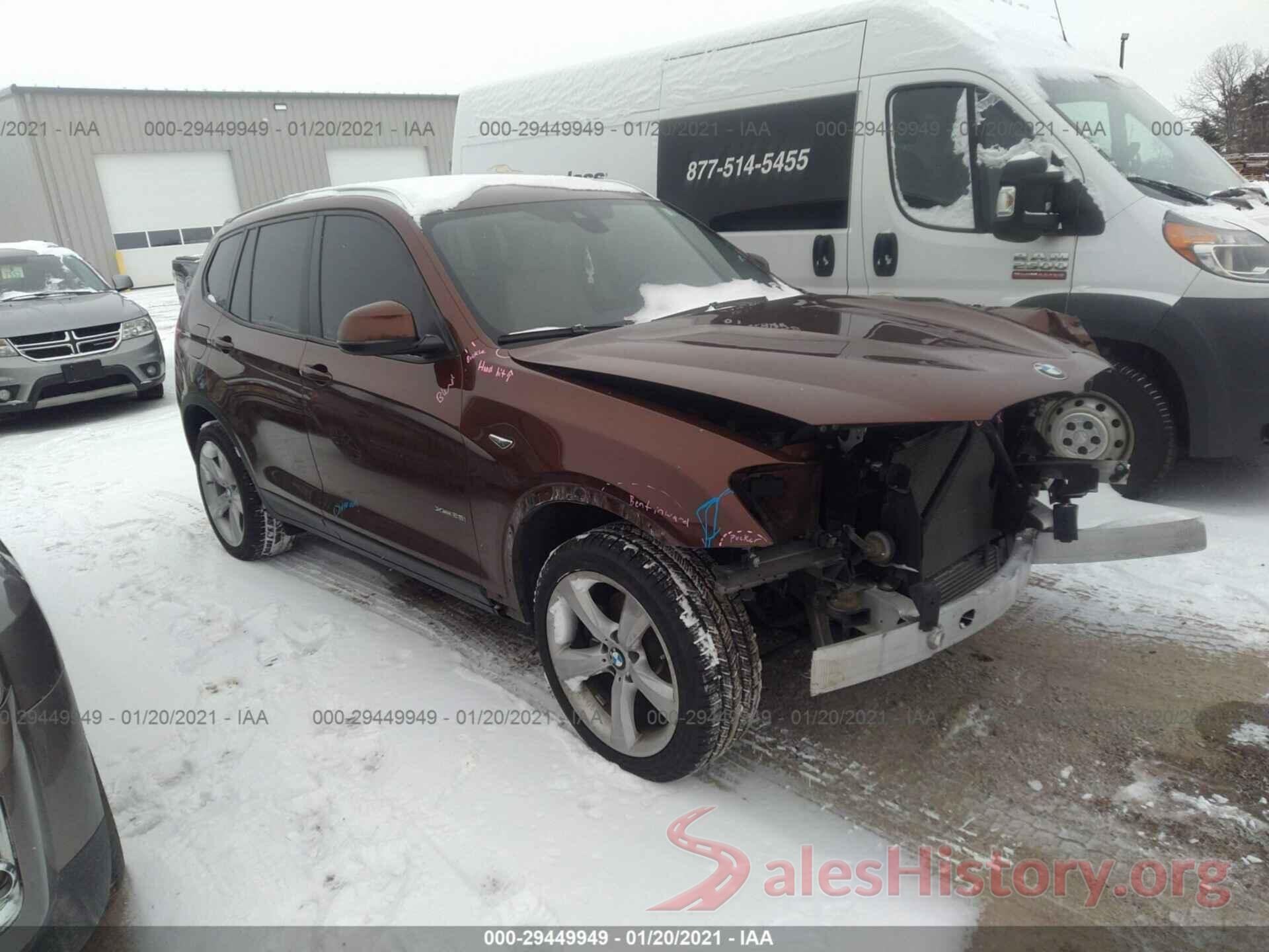 5UXWX9C56H0D96983 2017 BMW X3