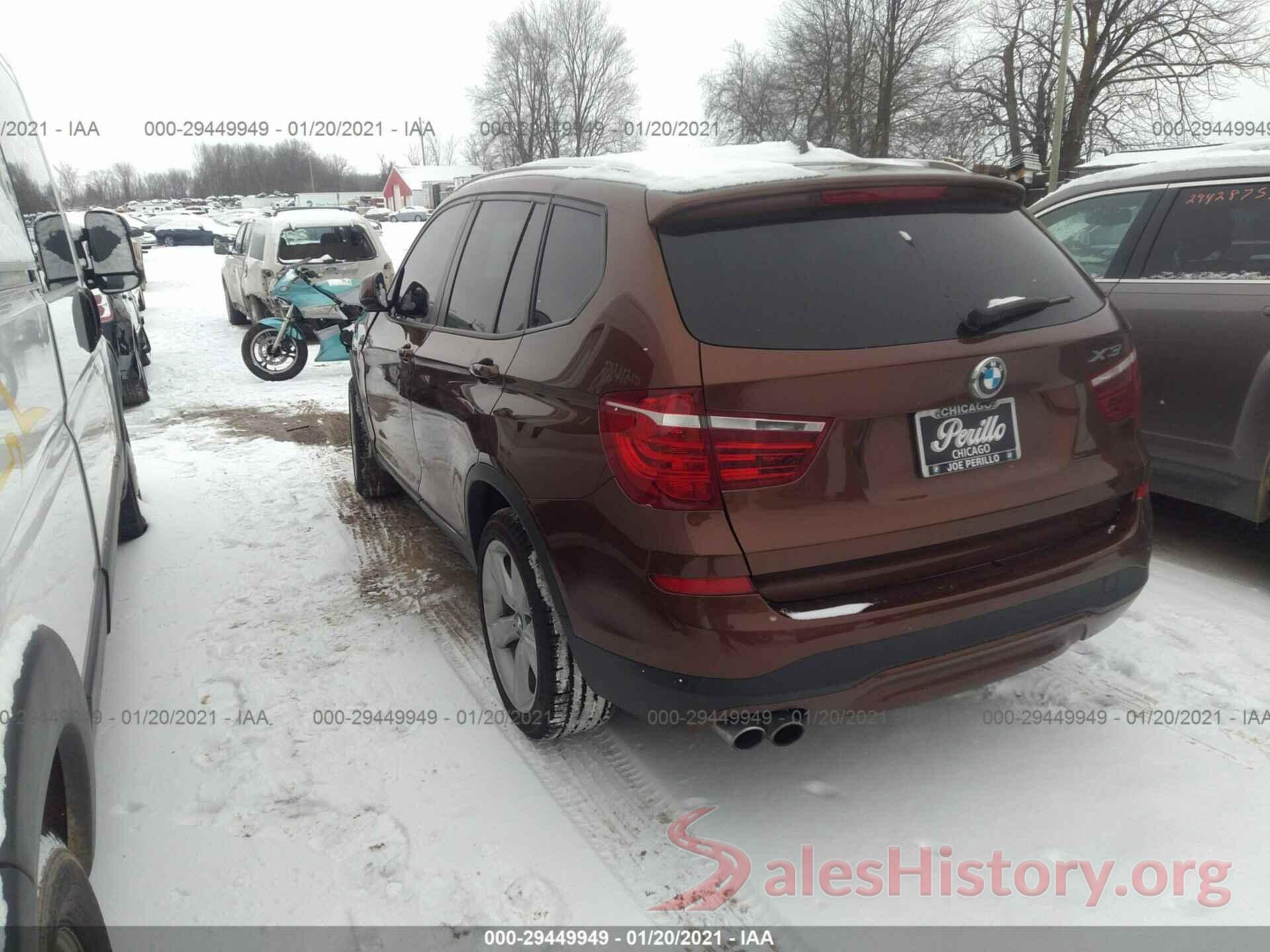 5UXWX9C56H0D96983 2017 BMW X3