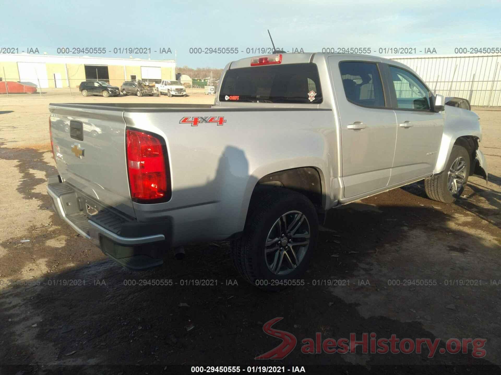 1GCGTBEN1K1321824 2019 CHEVROLET COLORADO