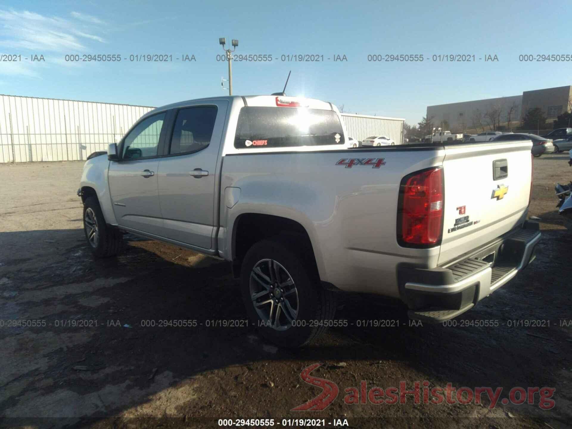 1GCGTBEN1K1321824 2019 CHEVROLET COLORADO