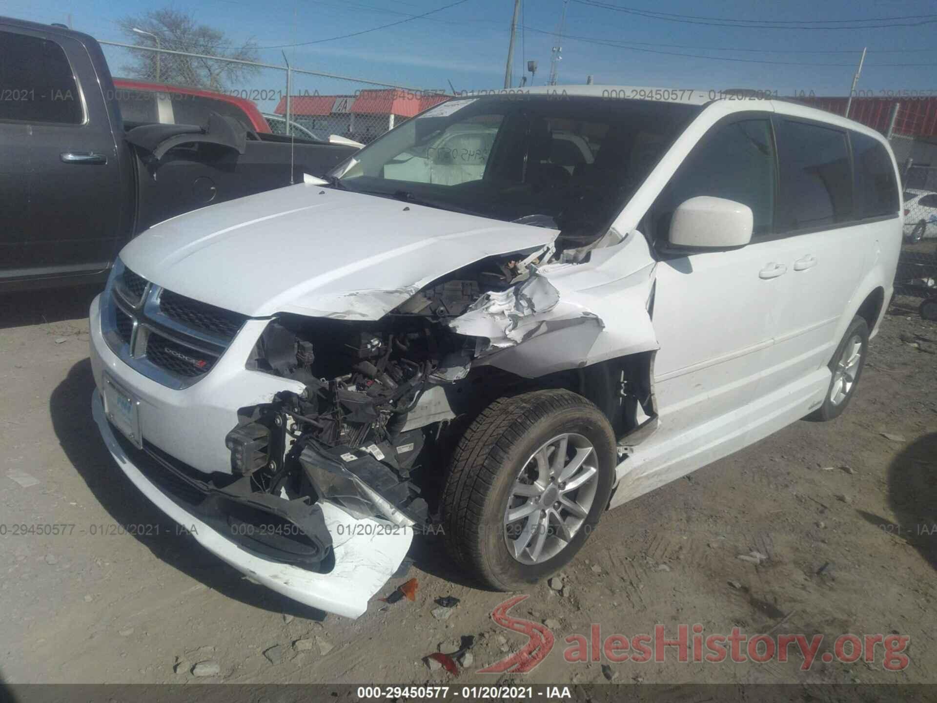 2C4RDGCGXGR276845 2016 DODGE GRAND CARAVAN