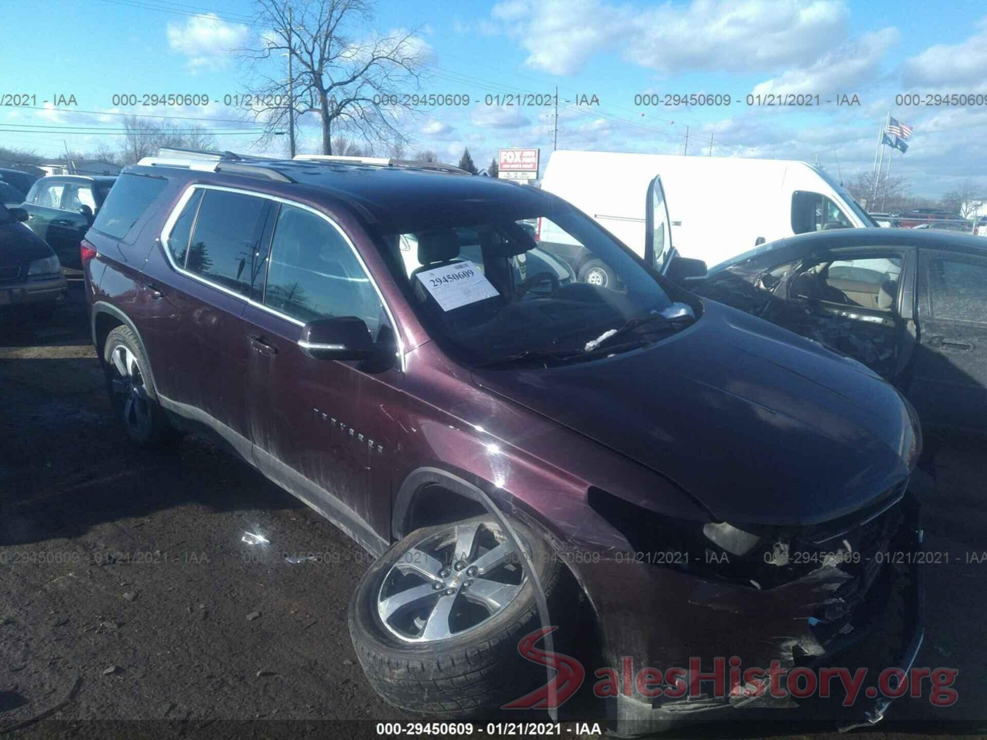 1GNERHKW2JJ107551 2018 CHEVROLET TRAVERSE