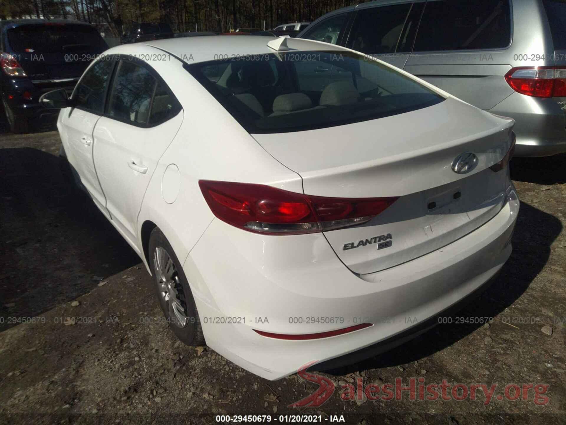 5NPD74LF3HH174129 2017 HYUNDAI ELANTRA