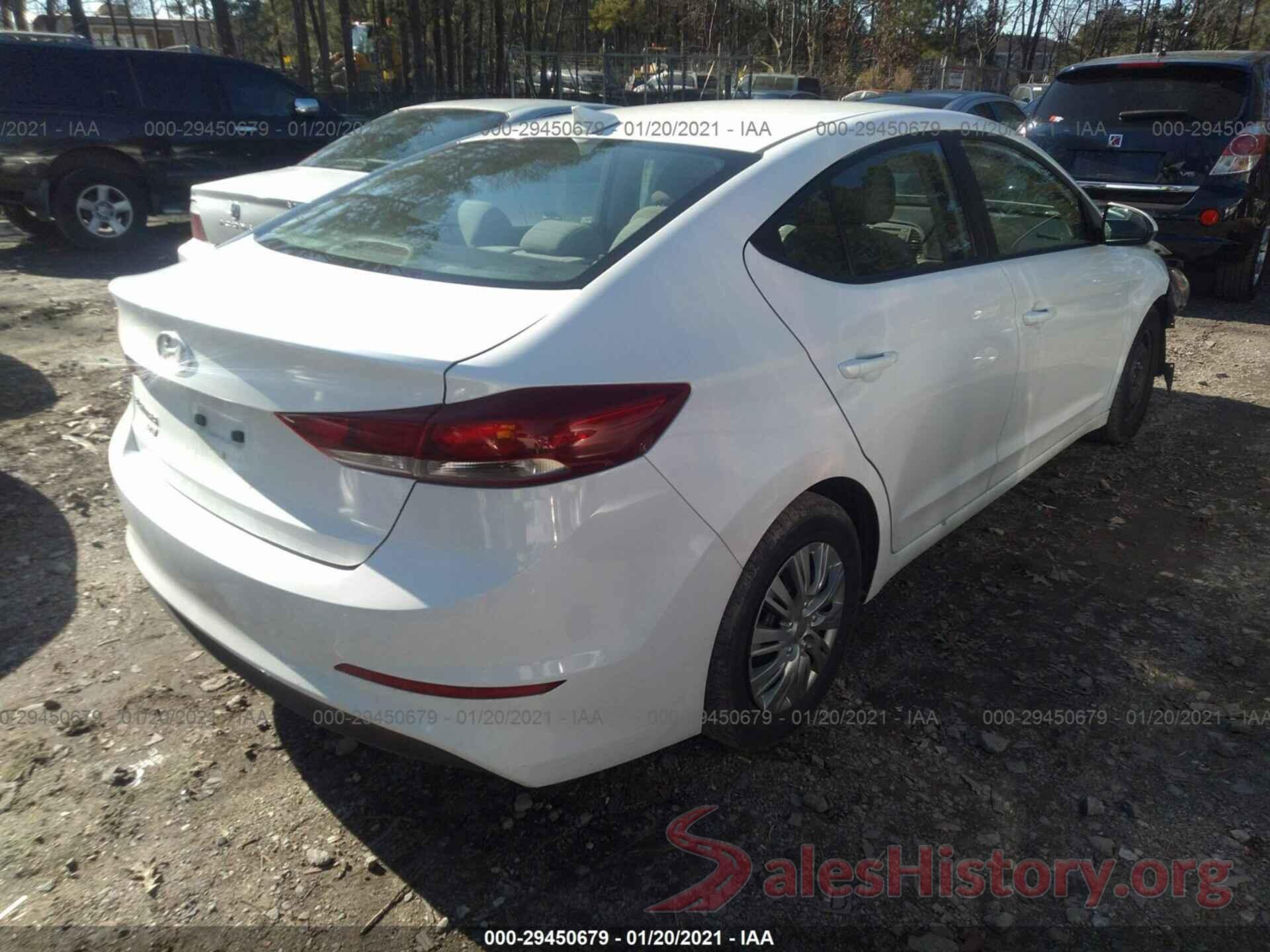 5NPD74LF3HH174129 2017 HYUNDAI ELANTRA